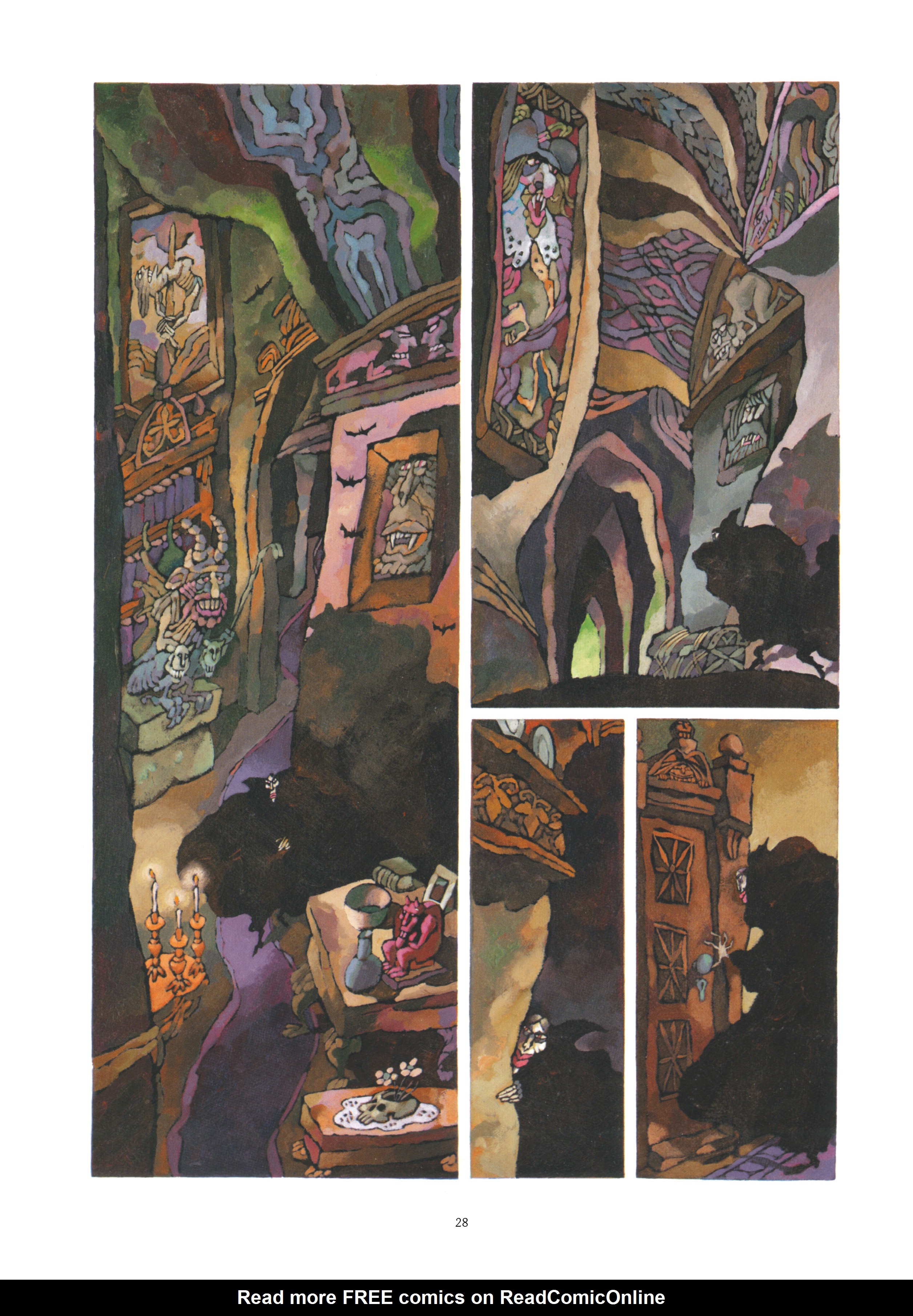 Read online Alberto Breccia's Dracula comic -  Issue # TPB - 25