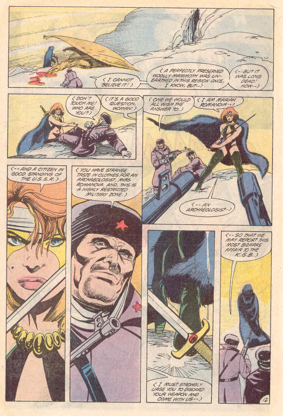 Read online Warlord (1976) comic -  Issue #125 - 13
