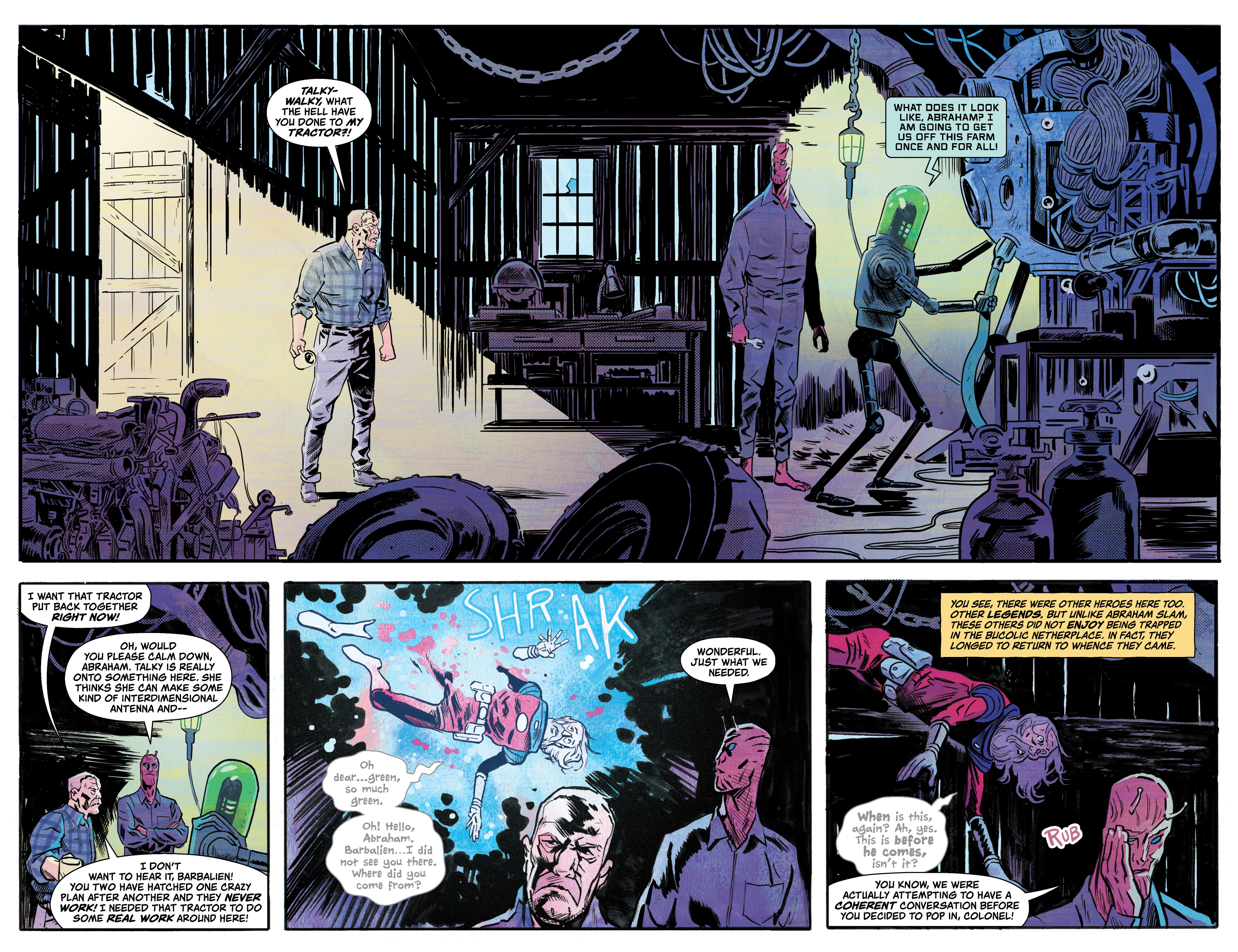 Read online Black Hammer/Justice League: Hammer of Justice! comic -  Issue # _TPB (Part 1) - 9