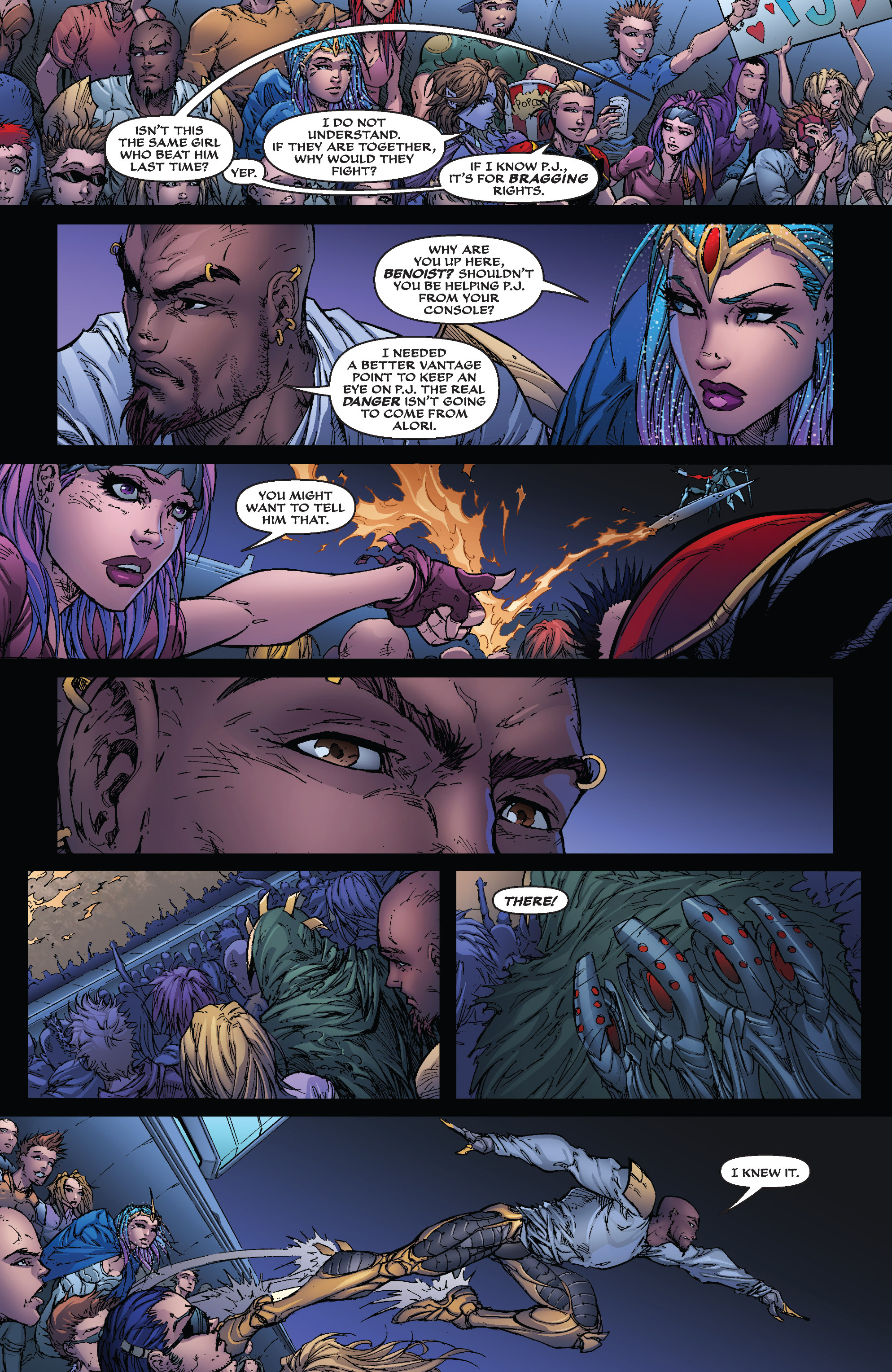 Read online Michael Turner's Soulfire (2013) comic -  Issue #7 - 14