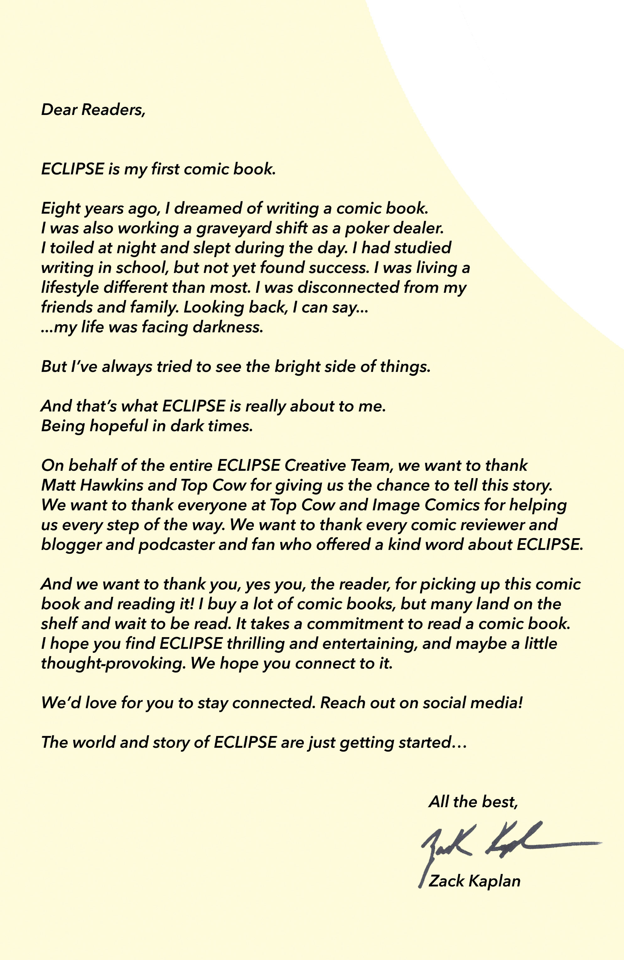 Read online Eclipse comic -  Issue #4 - 3