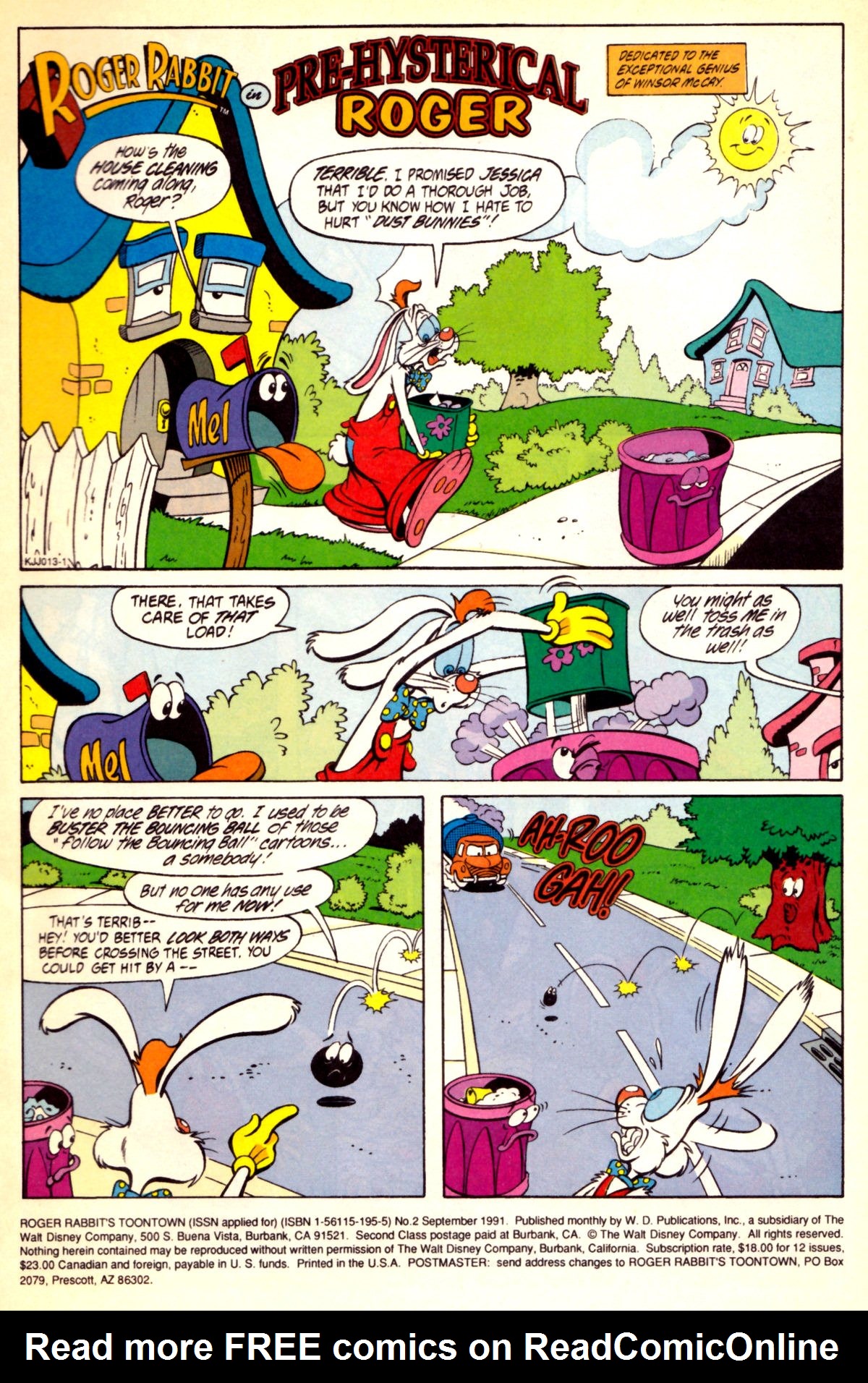 Read online Roger Rabbit's Toontown comic -  Issue #2 - 2