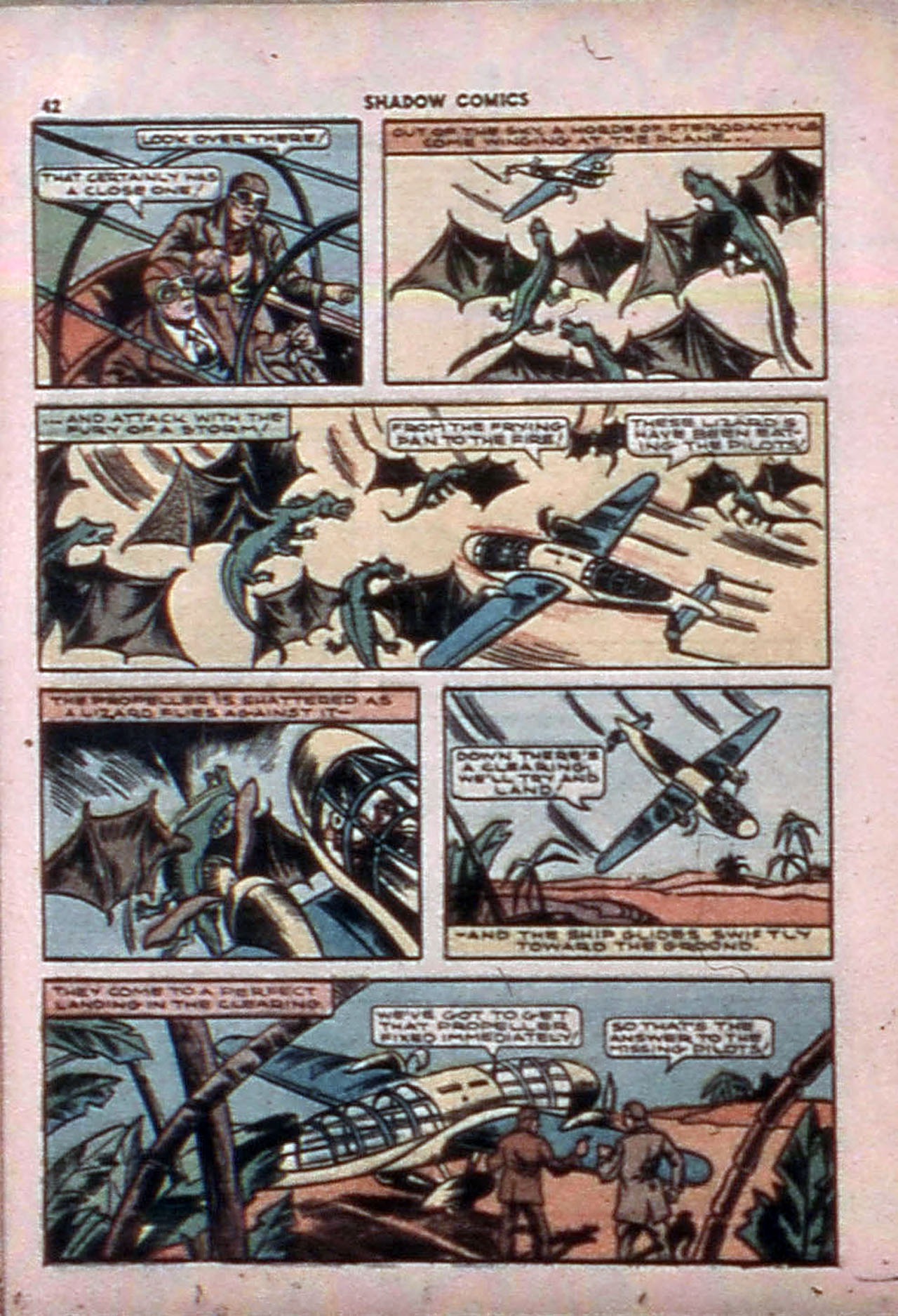 Read online Shadow Comics comic -  Issue #4 - 44