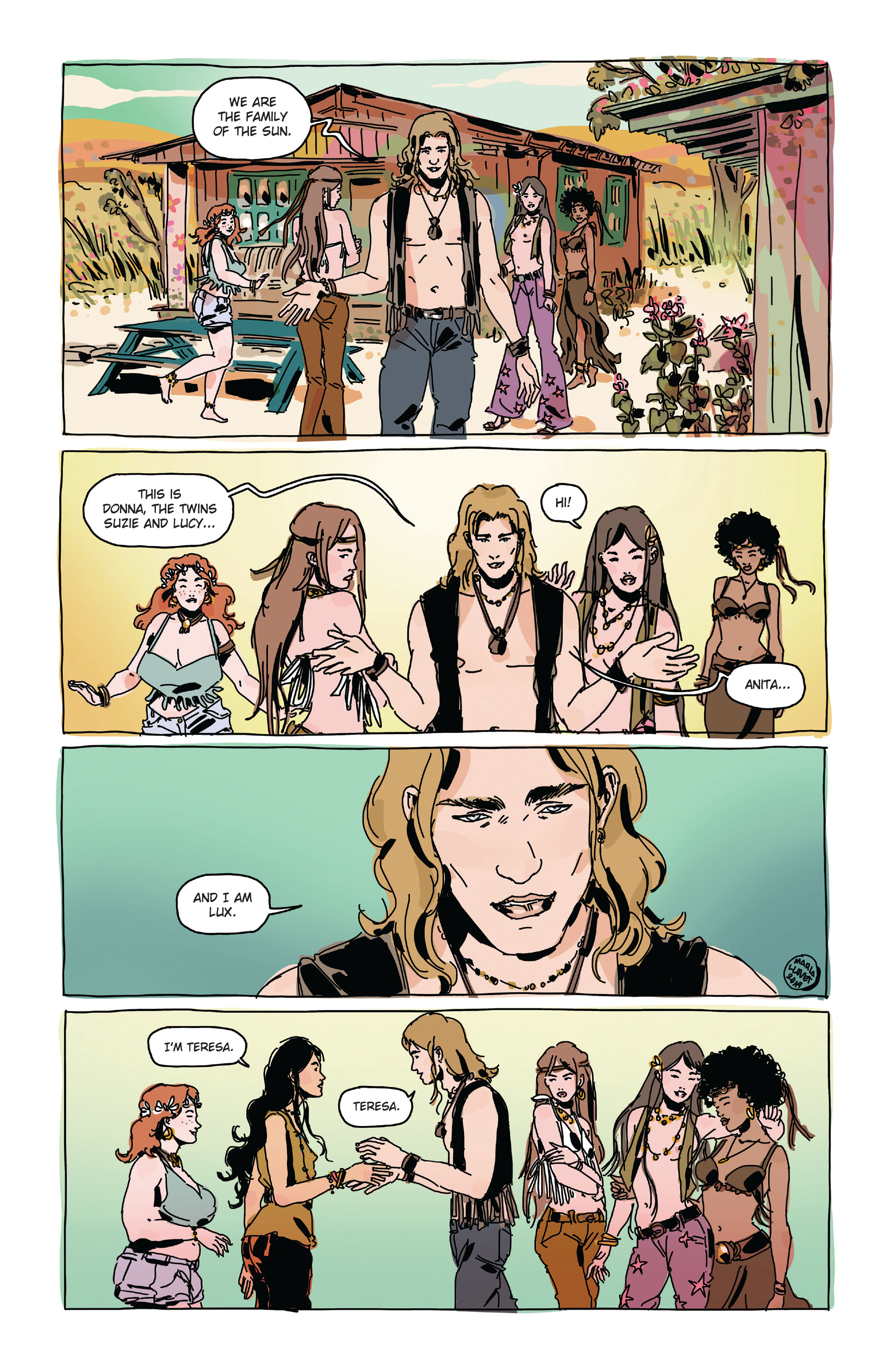 Read online Luna comic -  Issue #1 - 7