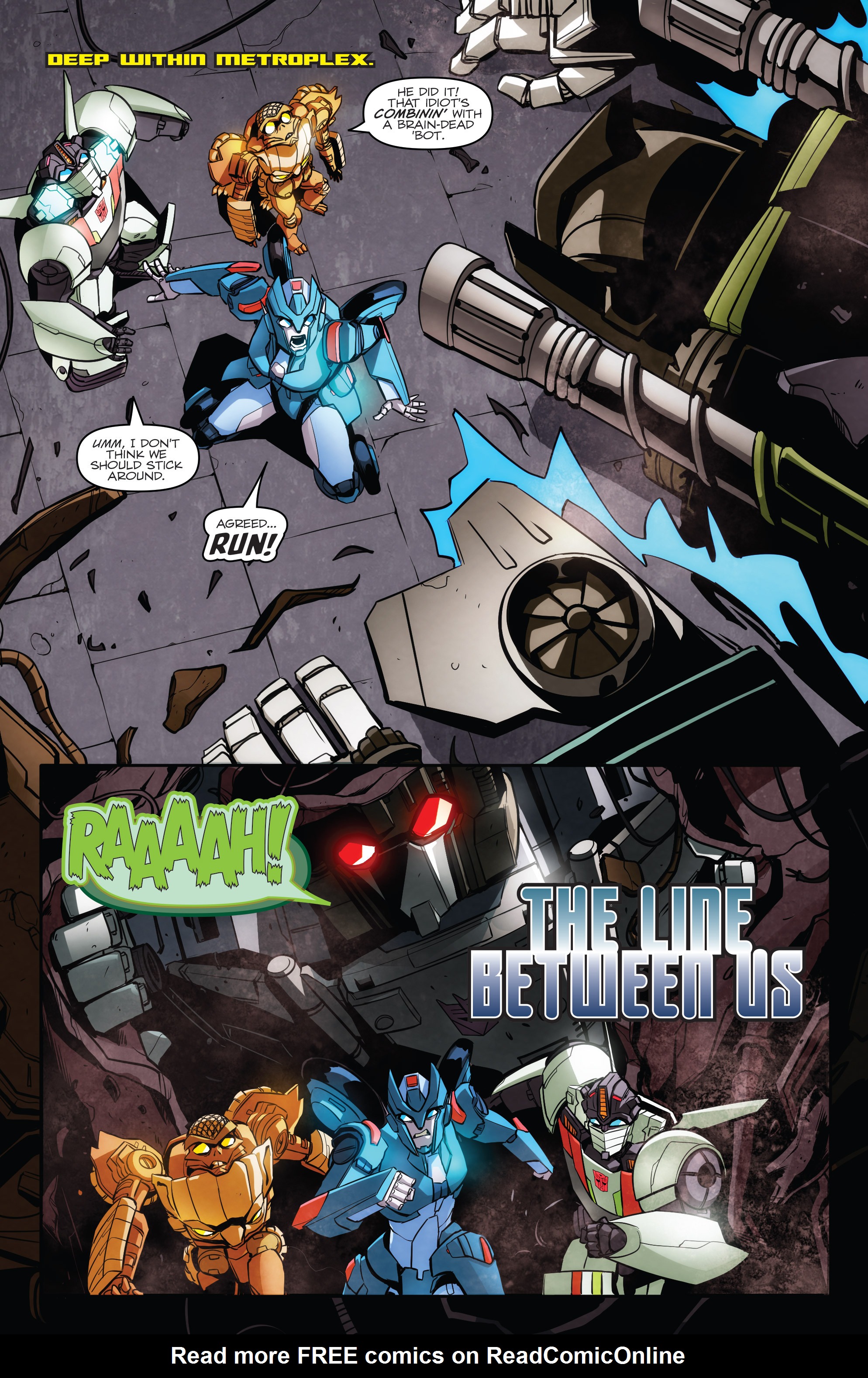 Read online Transformers: Till All Are One comic -  Issue #4 - 5