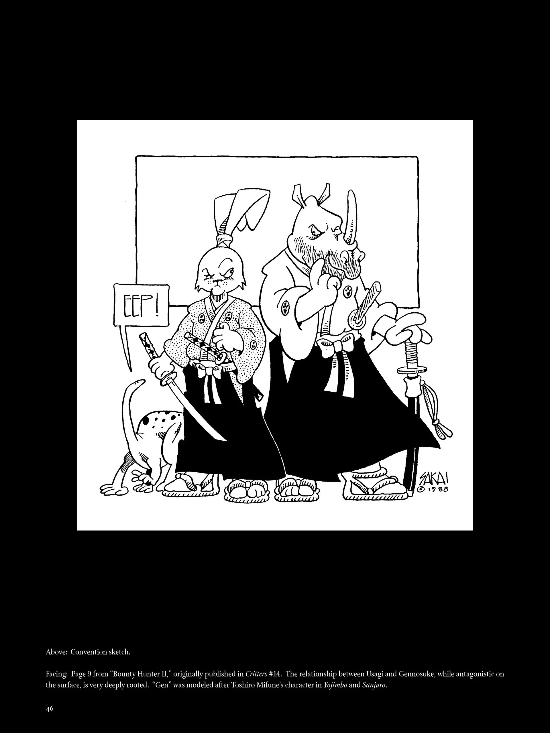 Read online The Art of Usagi Yojimbo comic -  Issue # TPB (Part 1) - 55