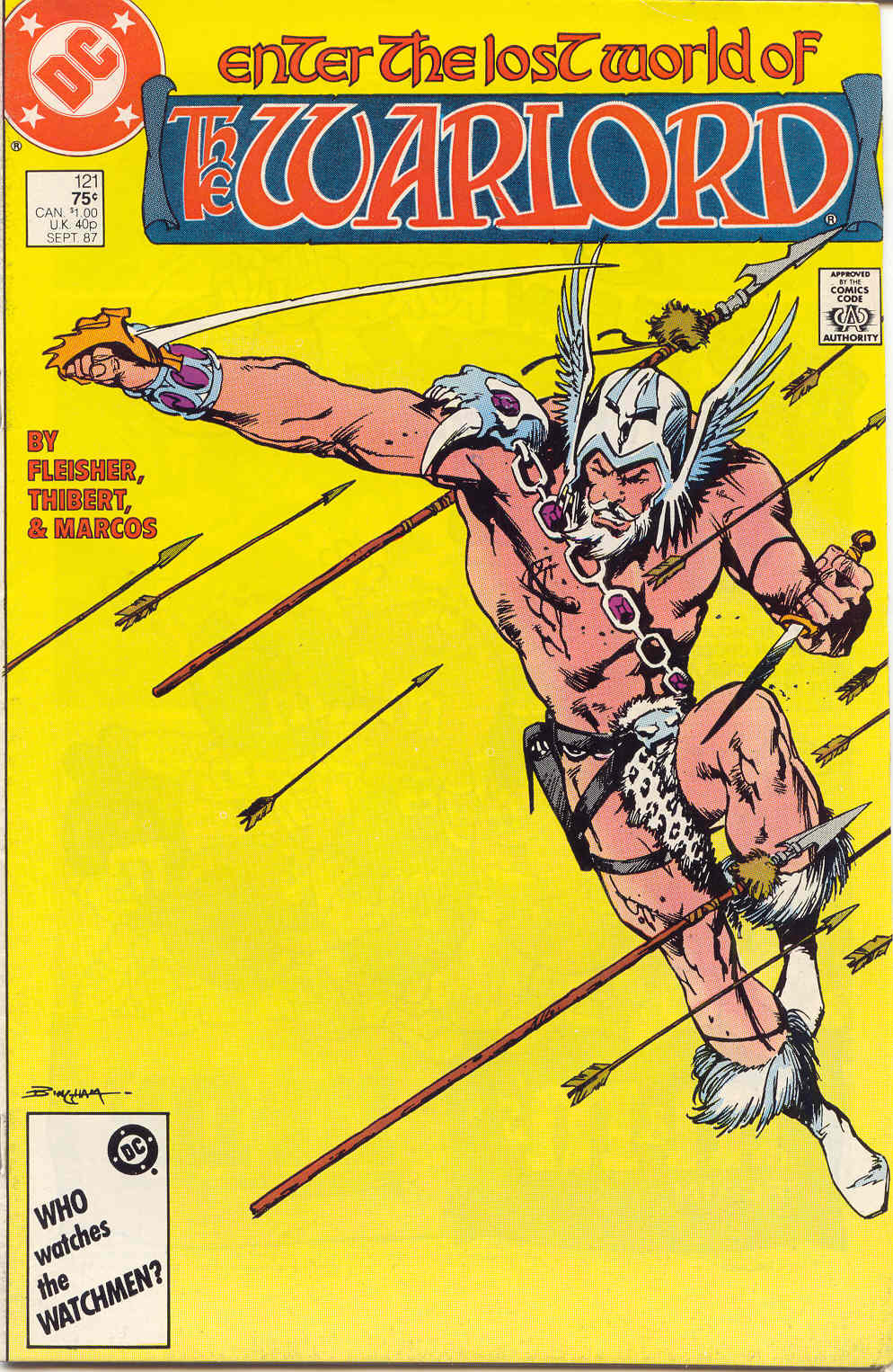 Read online Warlord (1976) comic -  Issue #121 - 1