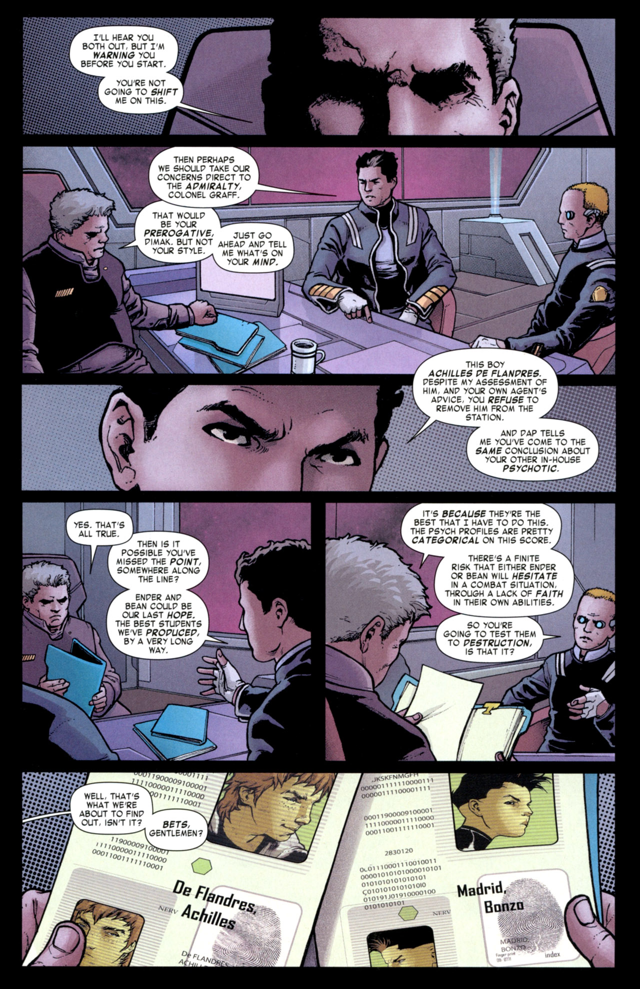 Read online Ender's Shadow: Command School comic -  Issue #2 - 17