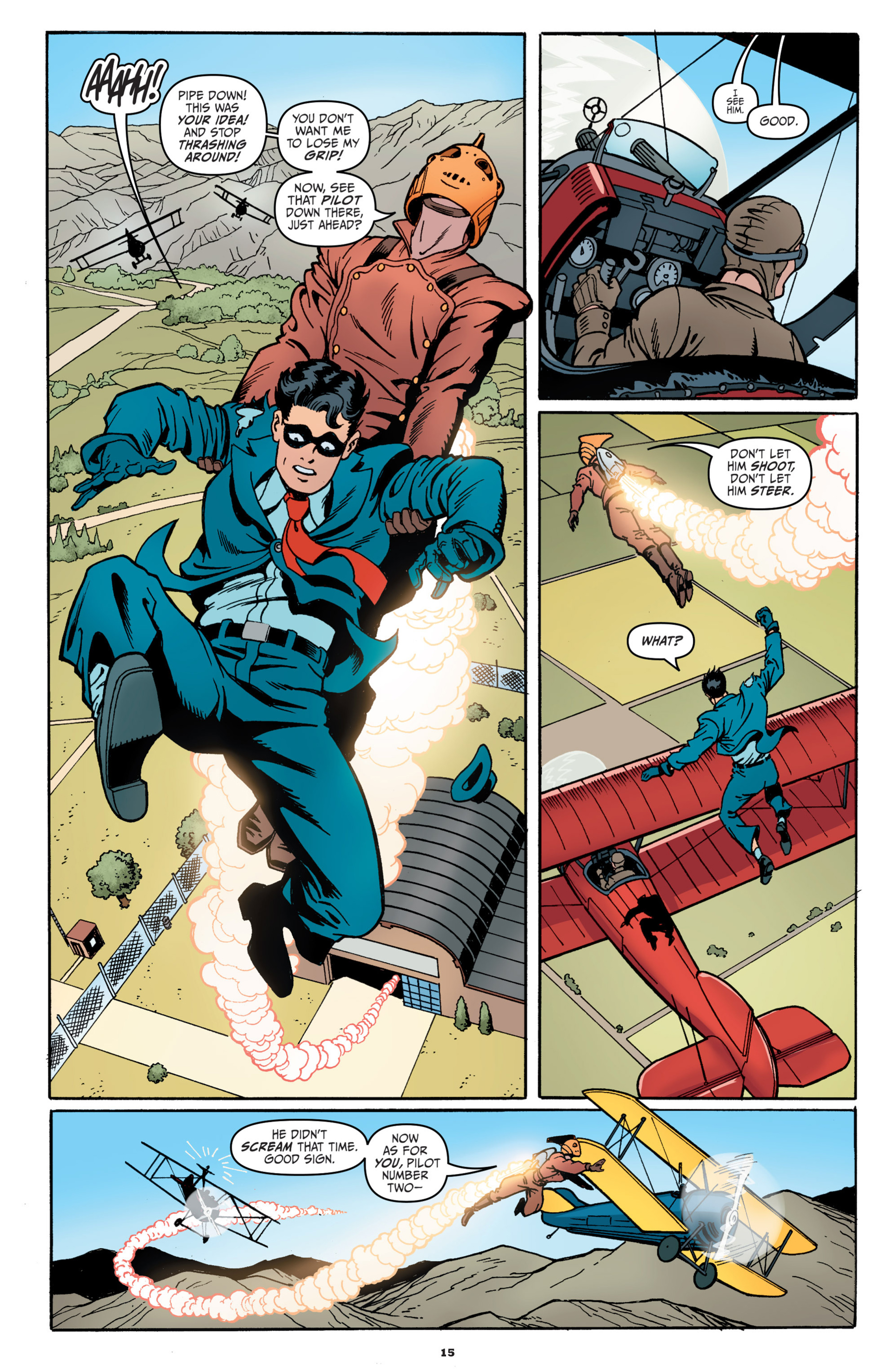 Read online The Rocketeer/The Spirit: Pulp Friction comic -  Issue #2 - 18