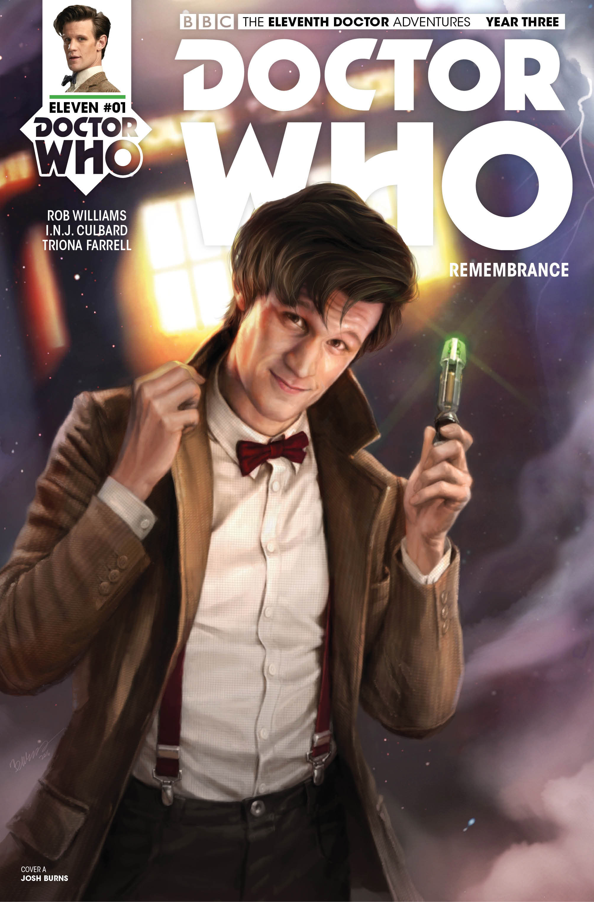 Read online Doctor Who: The Eleventh Doctor Year Three comic -  Issue #1 - 1