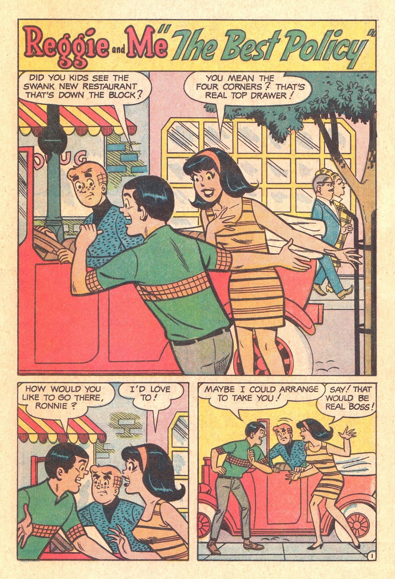 Read online Reggie and Me (1966) comic -  Issue #29 - 13