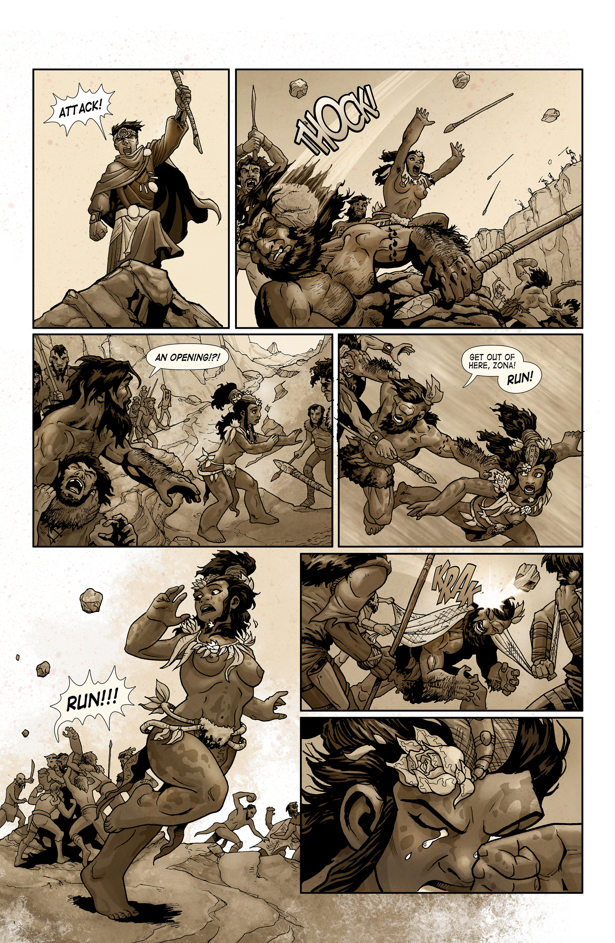 Read online Hominids comic -  Issue #6 - 14
