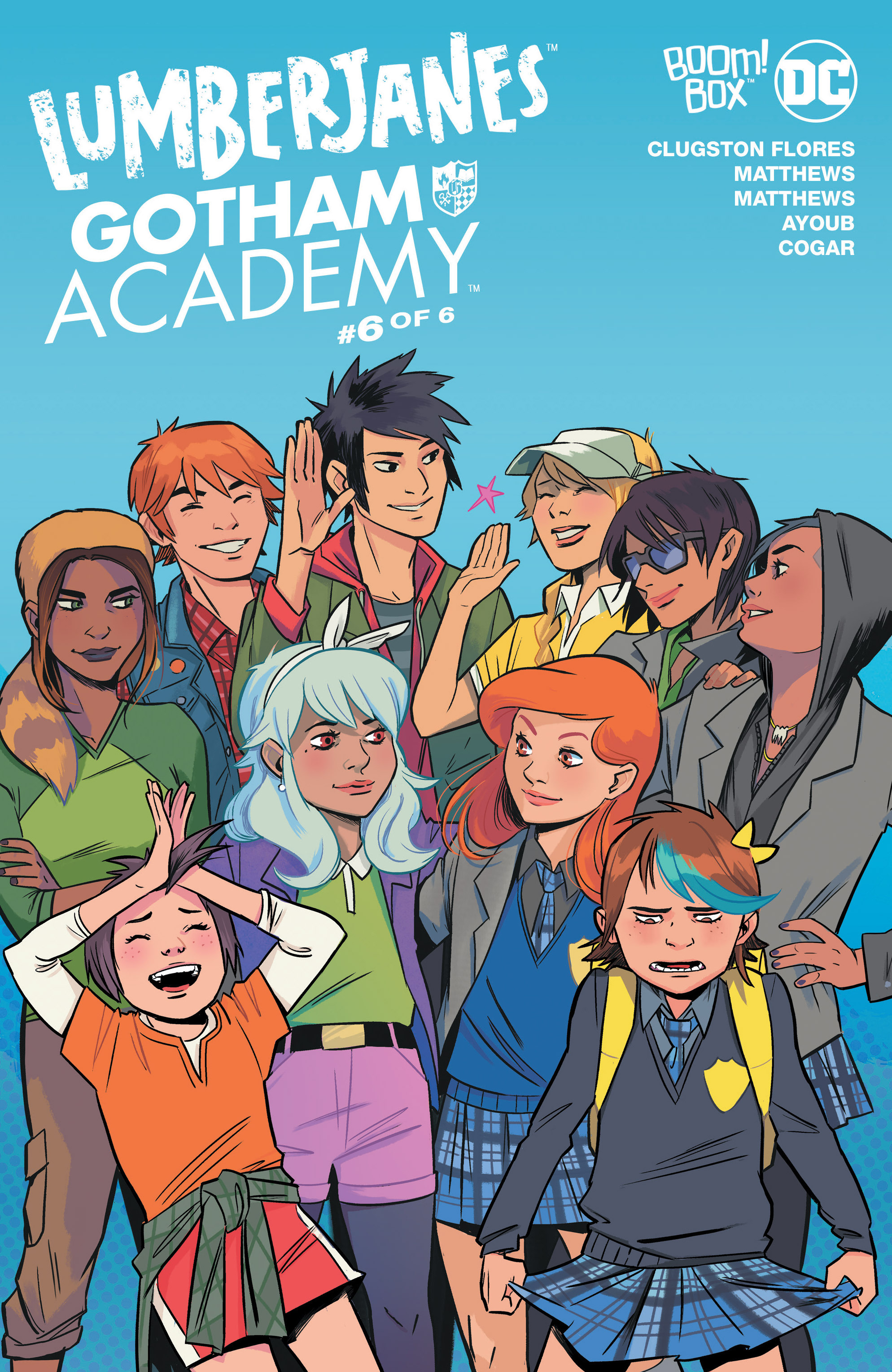 Read online Lumberjanes/Gotham Academy comic -  Issue #6 - 1