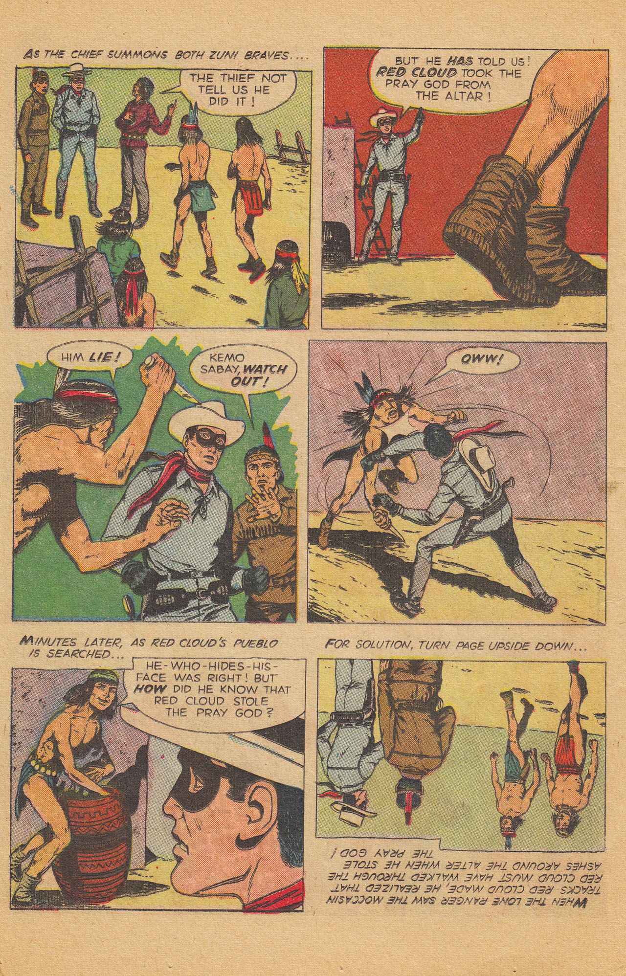 Read online The Lone Ranger (1948) comic -  Issue #134 - 16