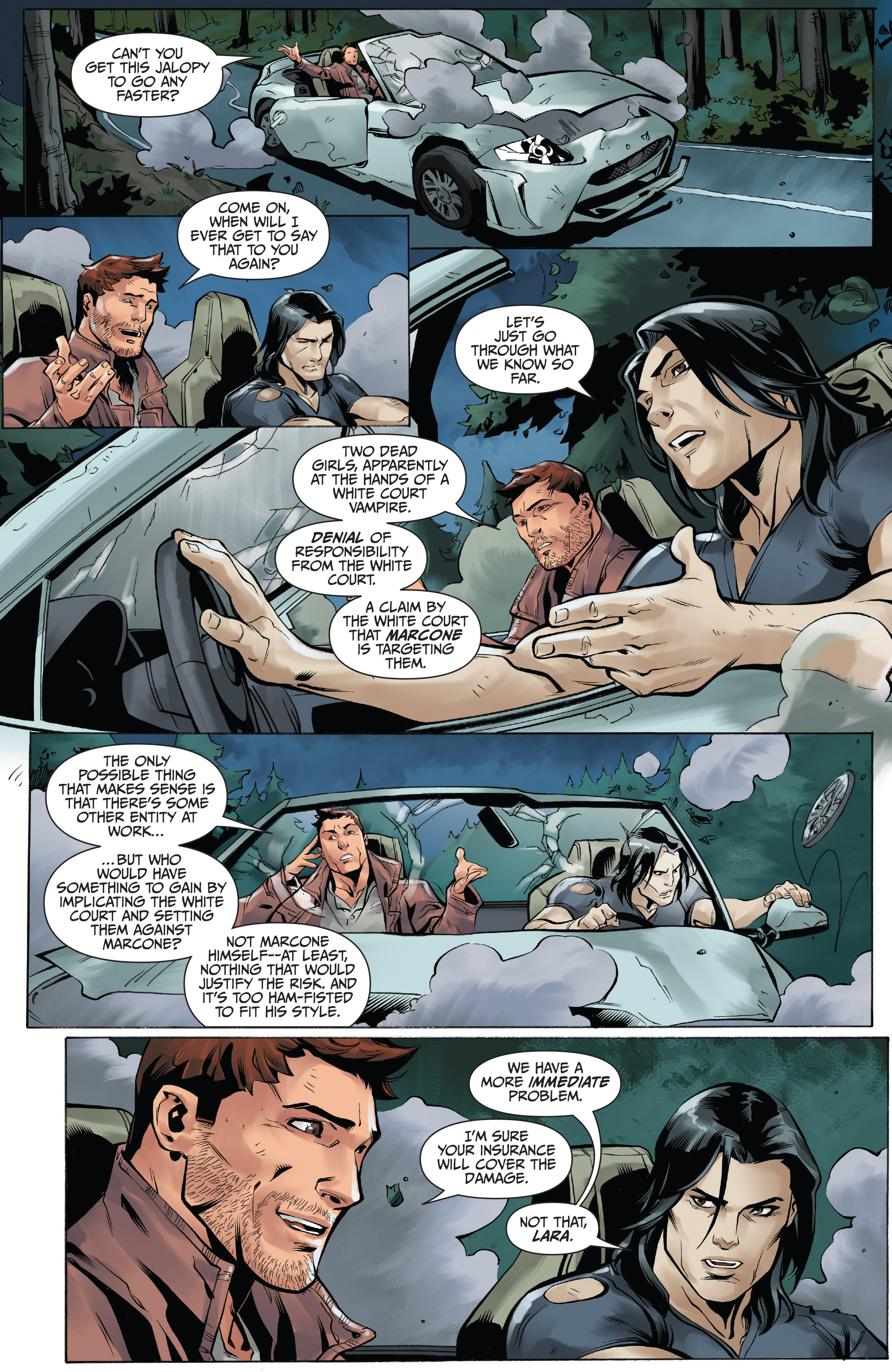 Read online Jim Butcher's The Dresden Files: Wild Card comic -  Issue #3 - 12
