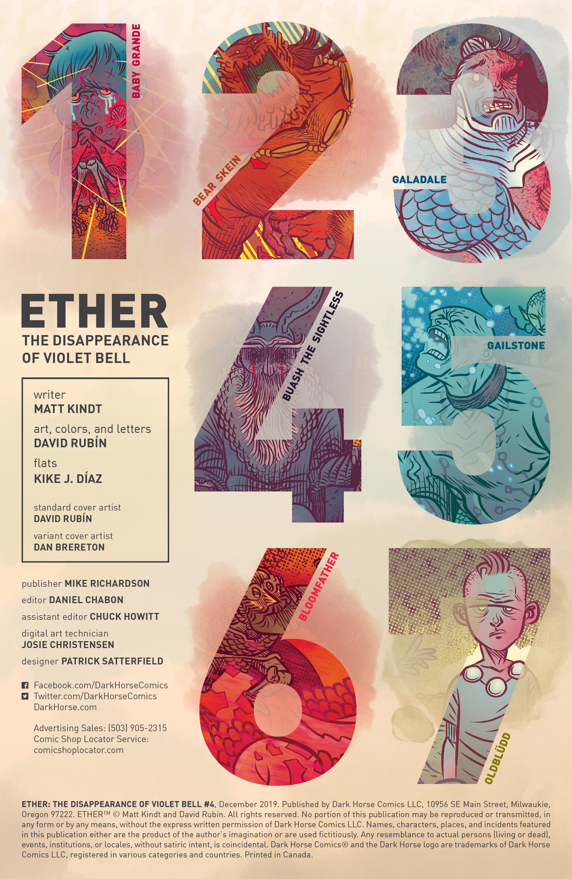 Read online Ether: The Disappearance of Violet Bell comic -  Issue #4 - 2