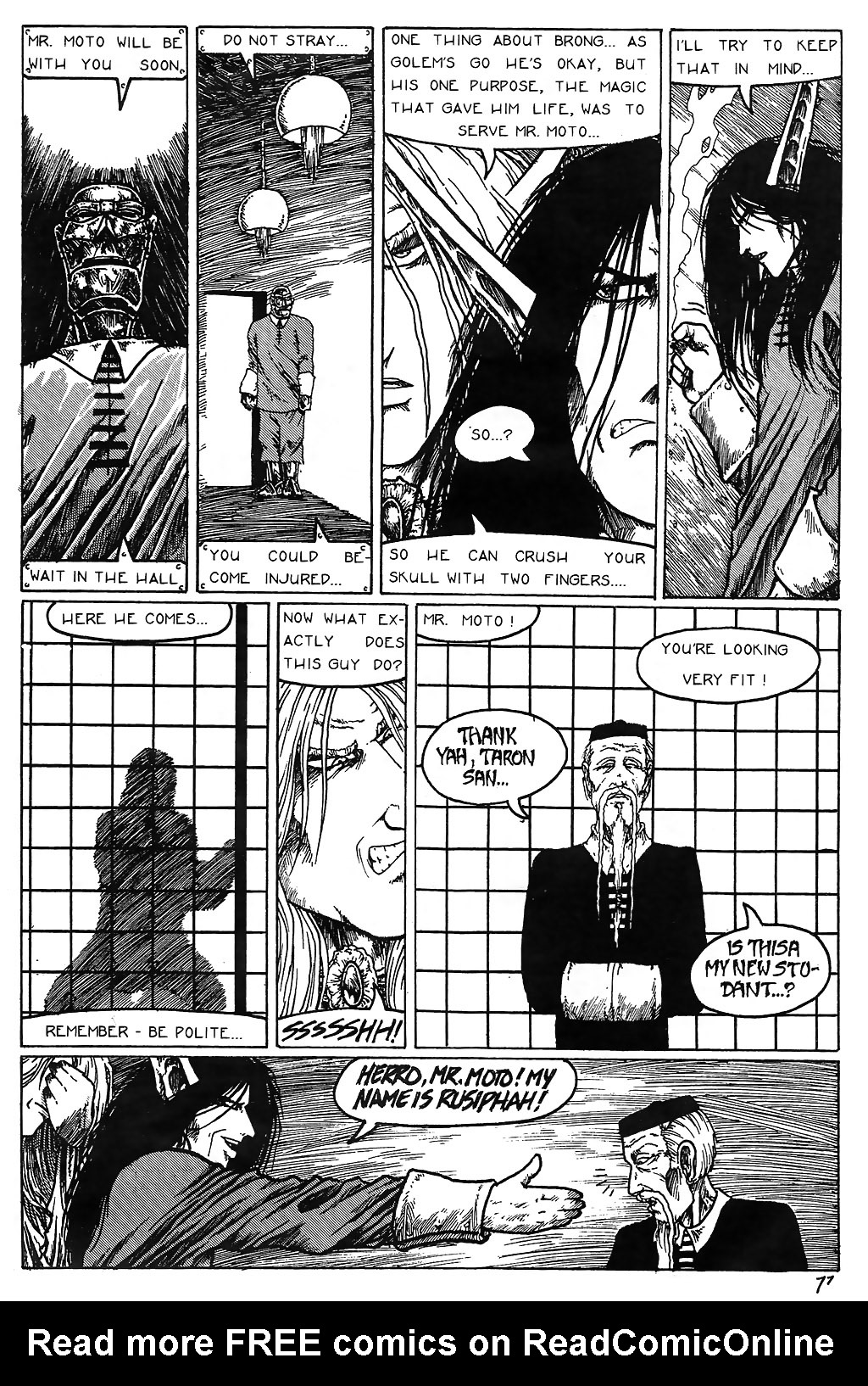 Read online Poison Elves (1995) comic -  Issue #4 - 5
