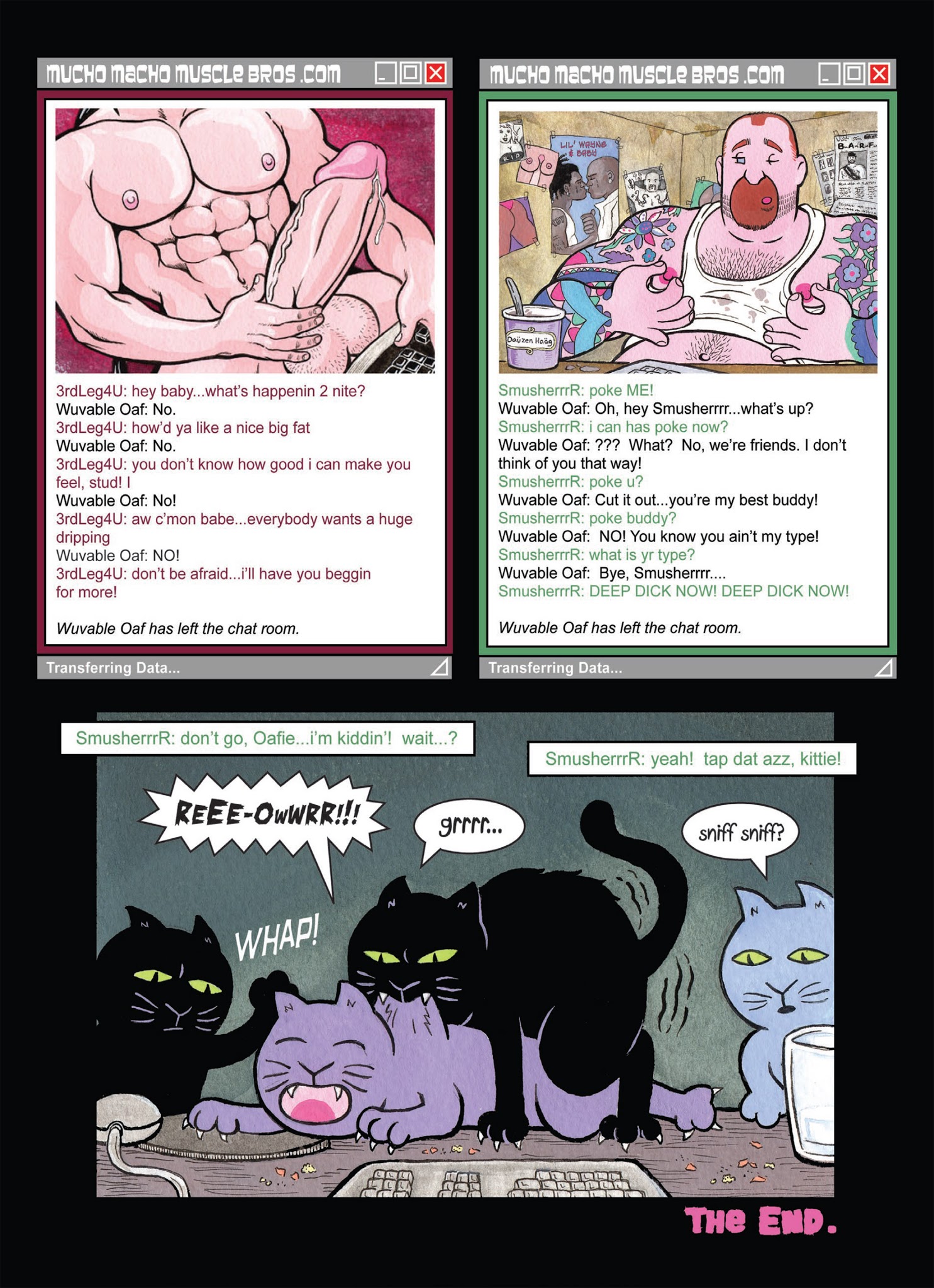 Read online Wuvable Oaf: Blood & Metal comic -  Issue # TPB - 41