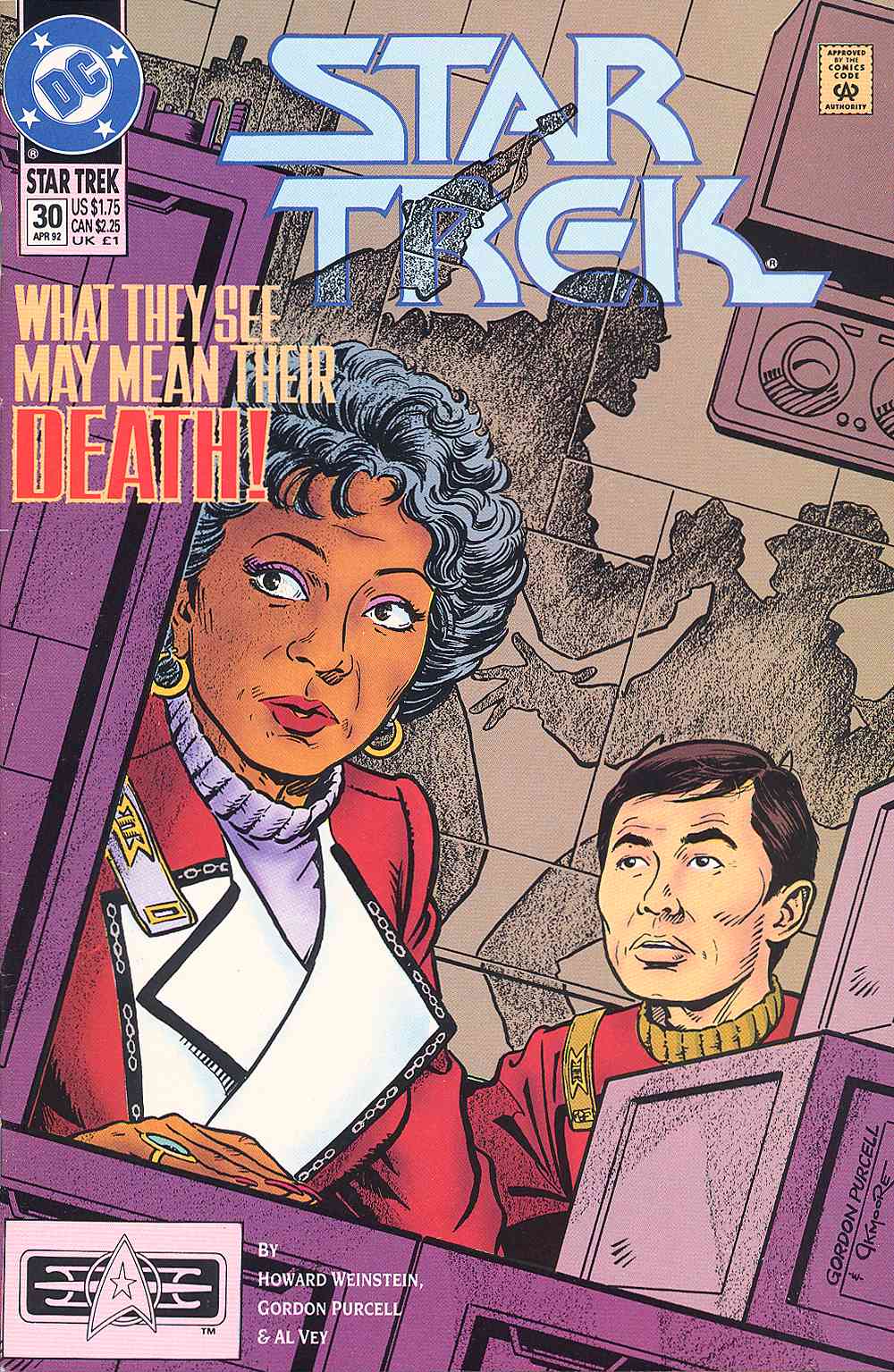 Read online Star Trek (1989) comic -  Issue #30 - 1