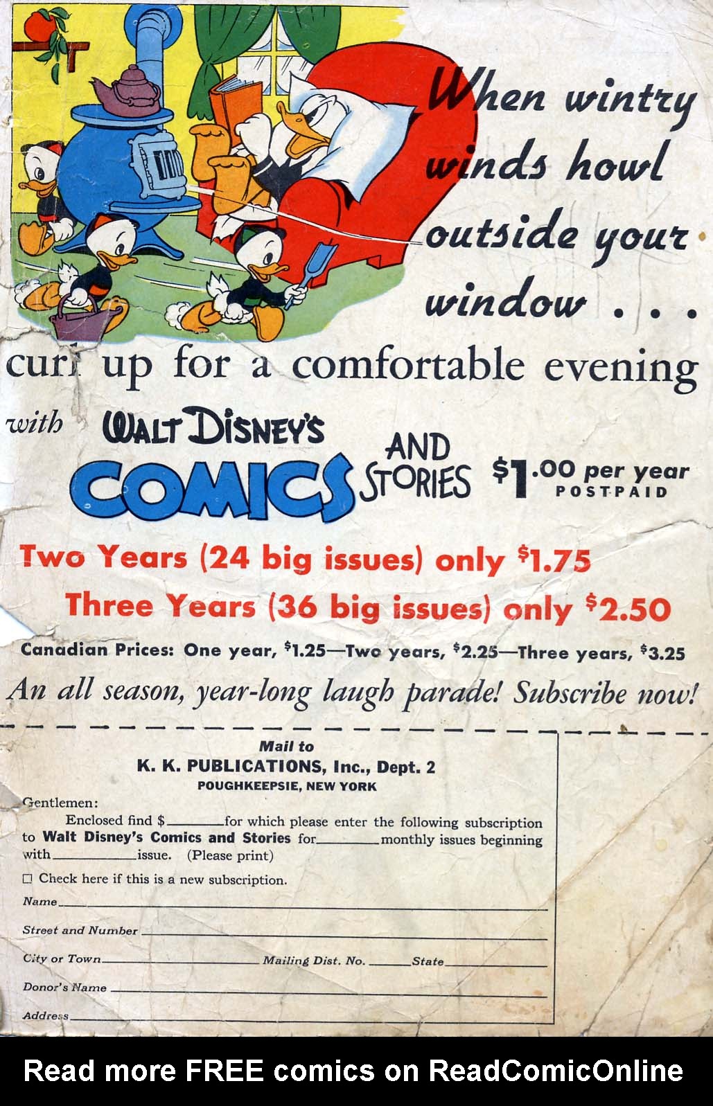 Read online Walt Disney's Comics and Stories comic -  Issue #54 - 51