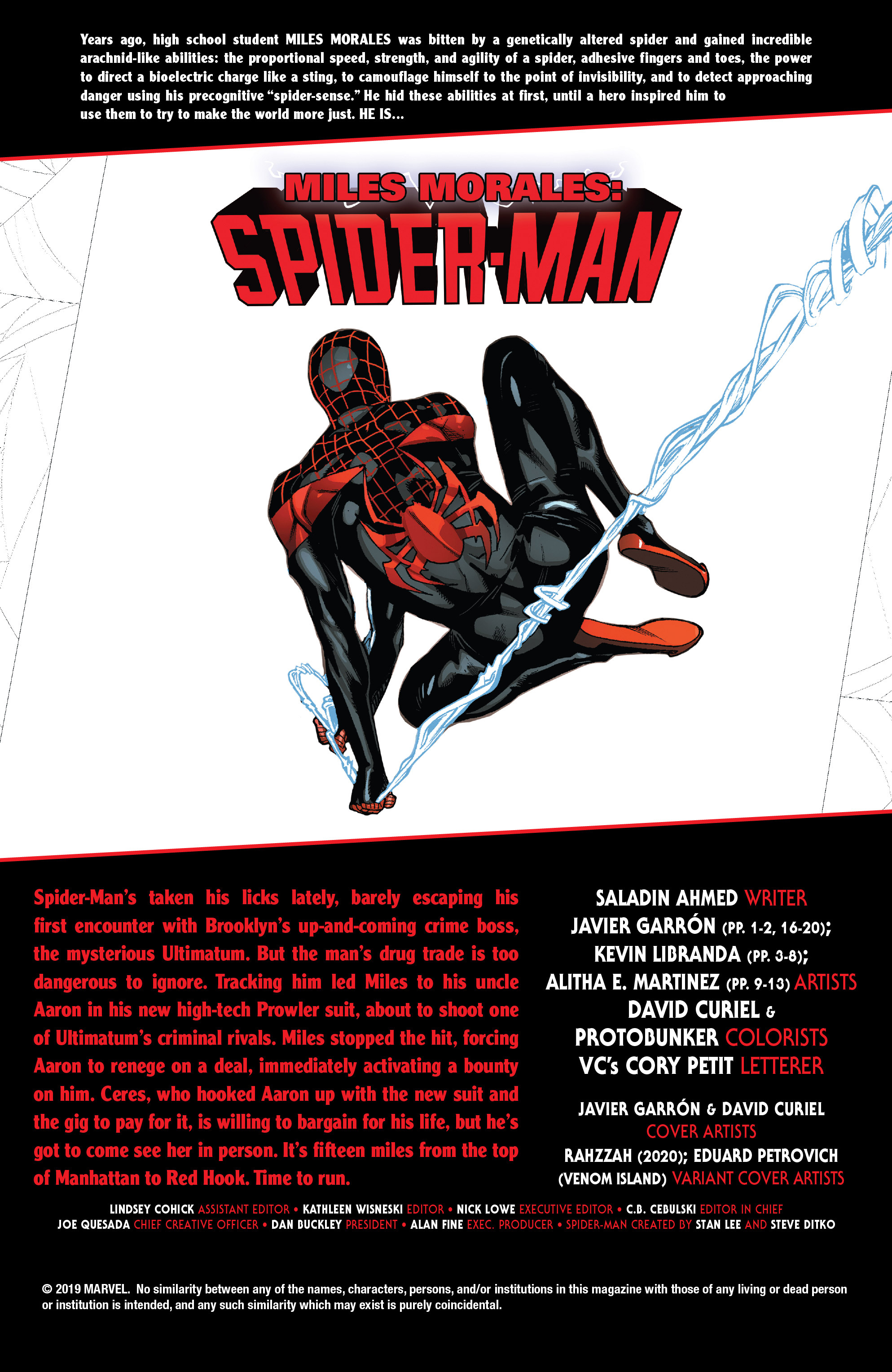 Read online Miles Morales: Spider-Man comic -  Issue #13 - 2