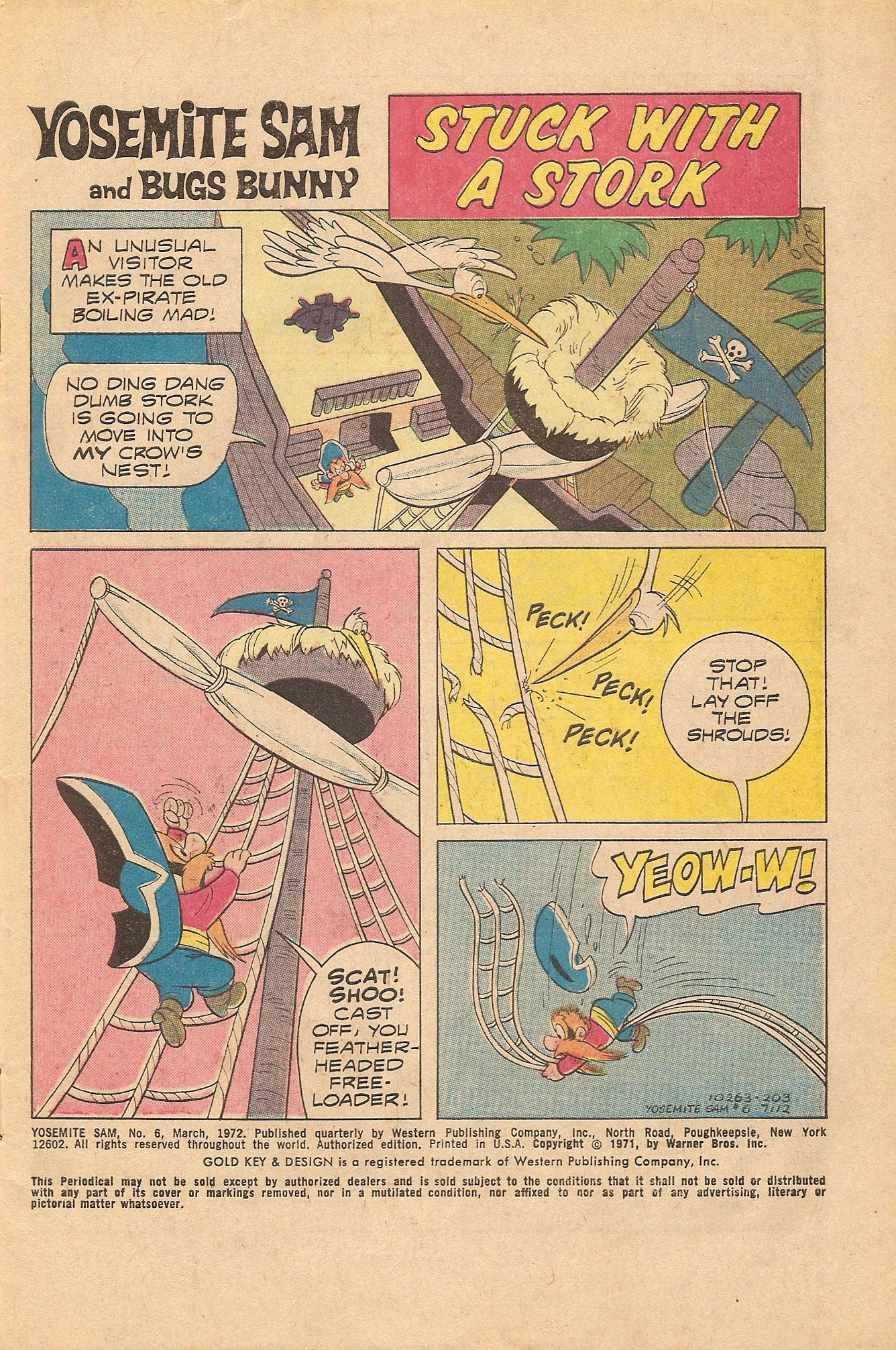 Read online Yosemite Sam and Bugs Bunny comic -  Issue #6 - 3