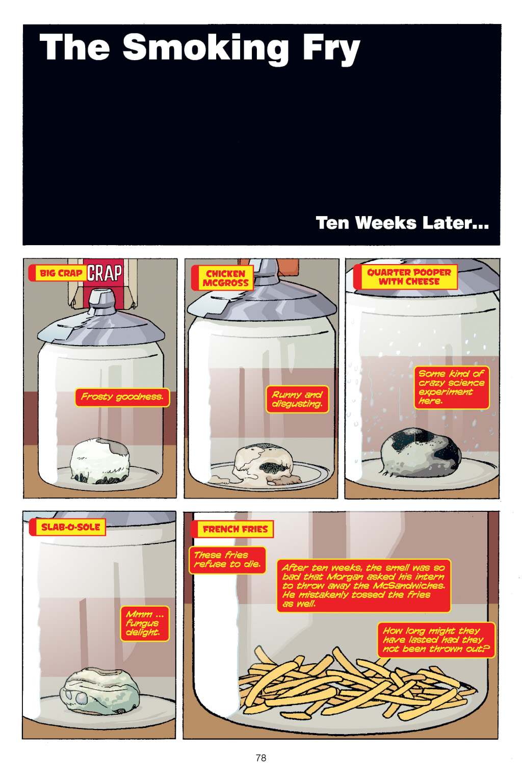 Read online Supersized: Strange Tales from a Fast-Food Culture comic -  Issue # TPB - 79