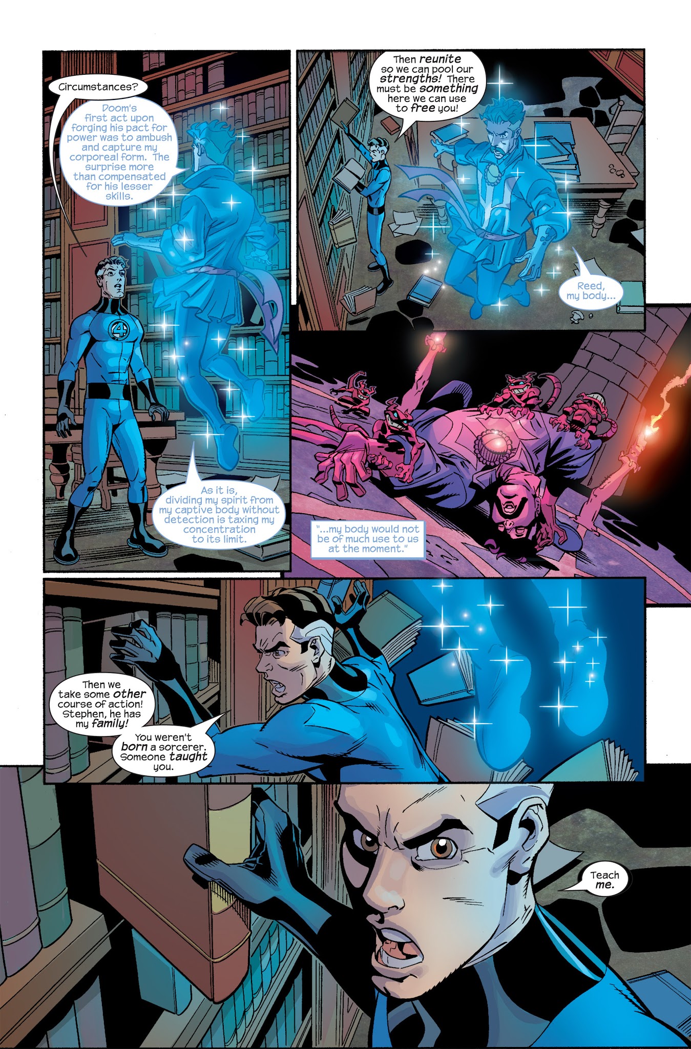 Read online Fantastic Four by Waid & Wieringo Ultimate Collection comic -  Issue # TPB 2 - 98
