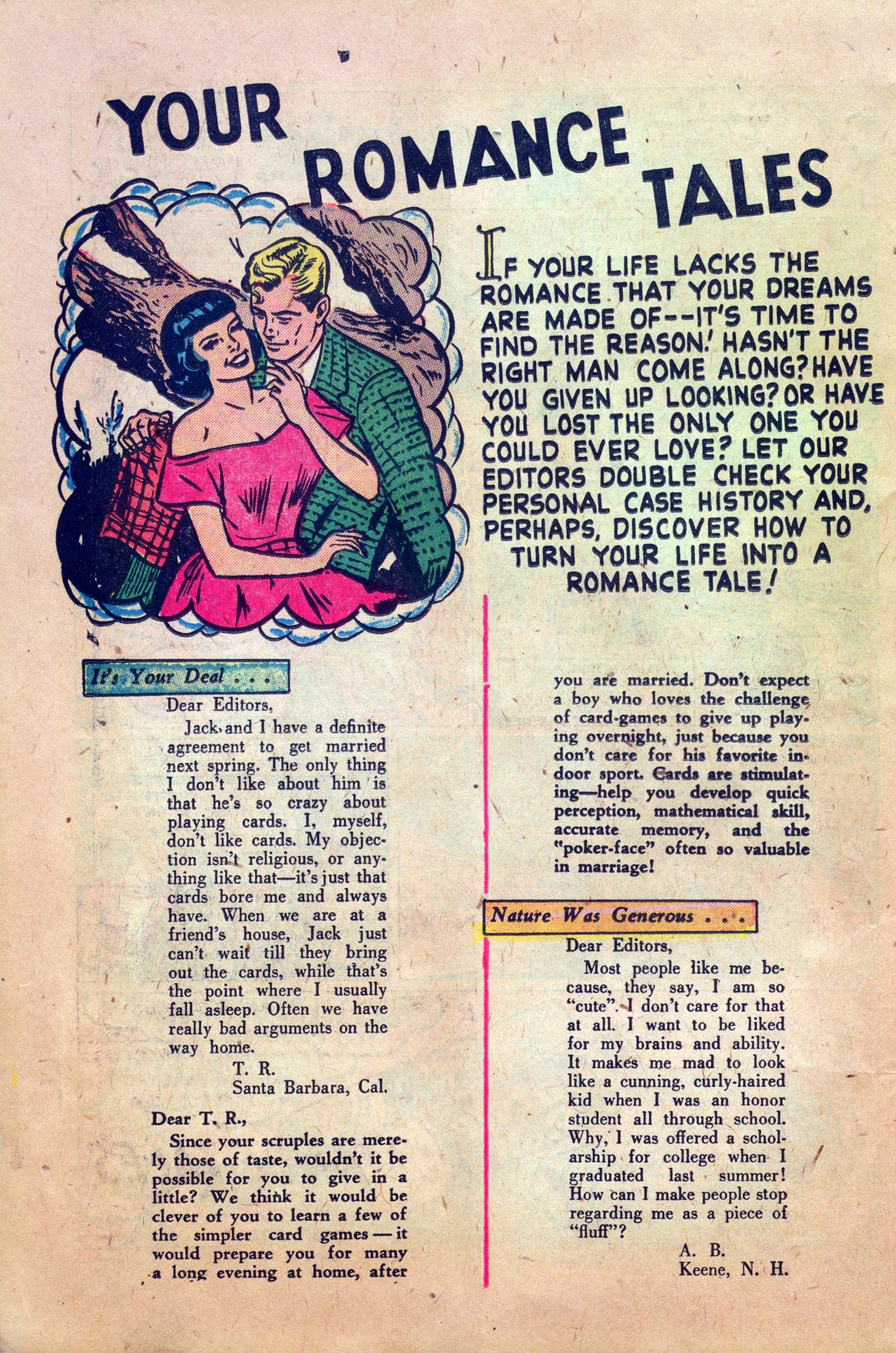 Read online Romance Tales comic -  Issue #9 - 14