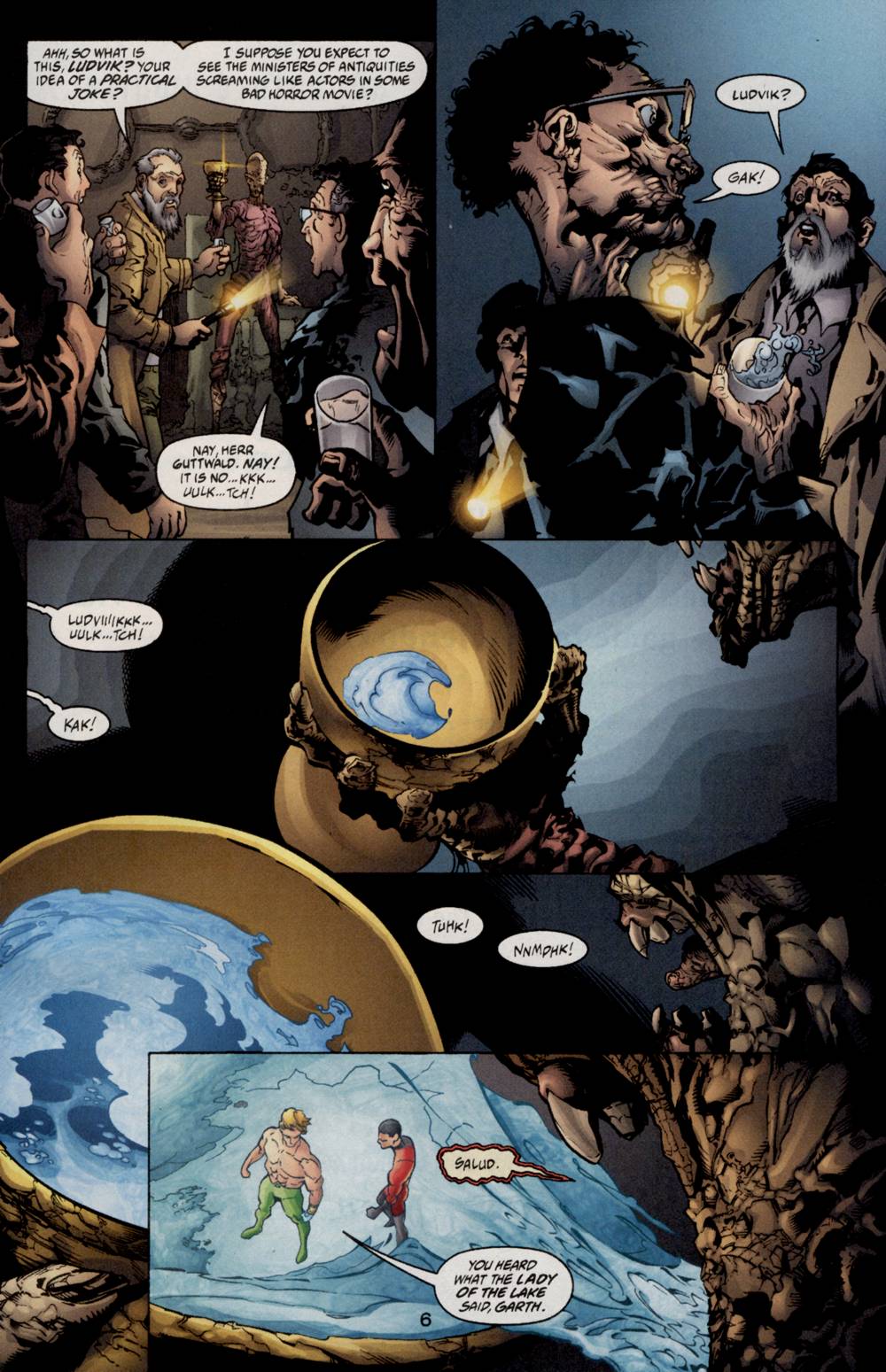 Read online Aquaman (2003) comic -  Issue #5 - 8