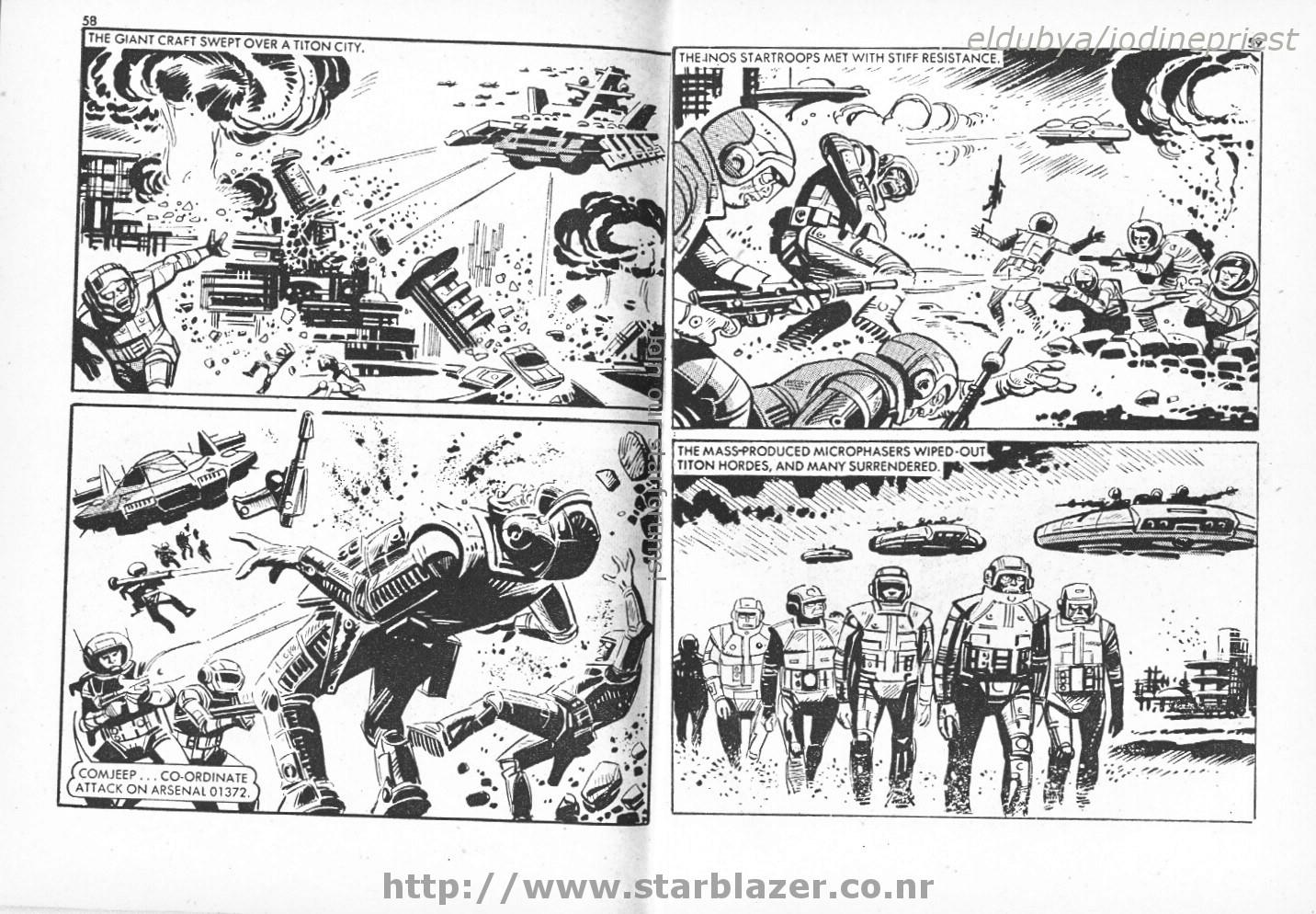 Read online Starblazer comic -  Issue #35 - 31