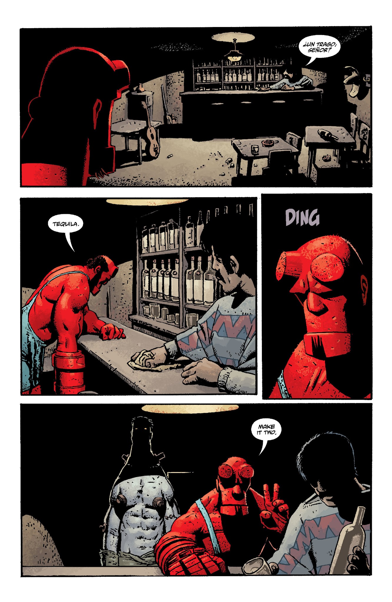 Read online Hellboy In Mexico comic -  Issue # TPB - 128