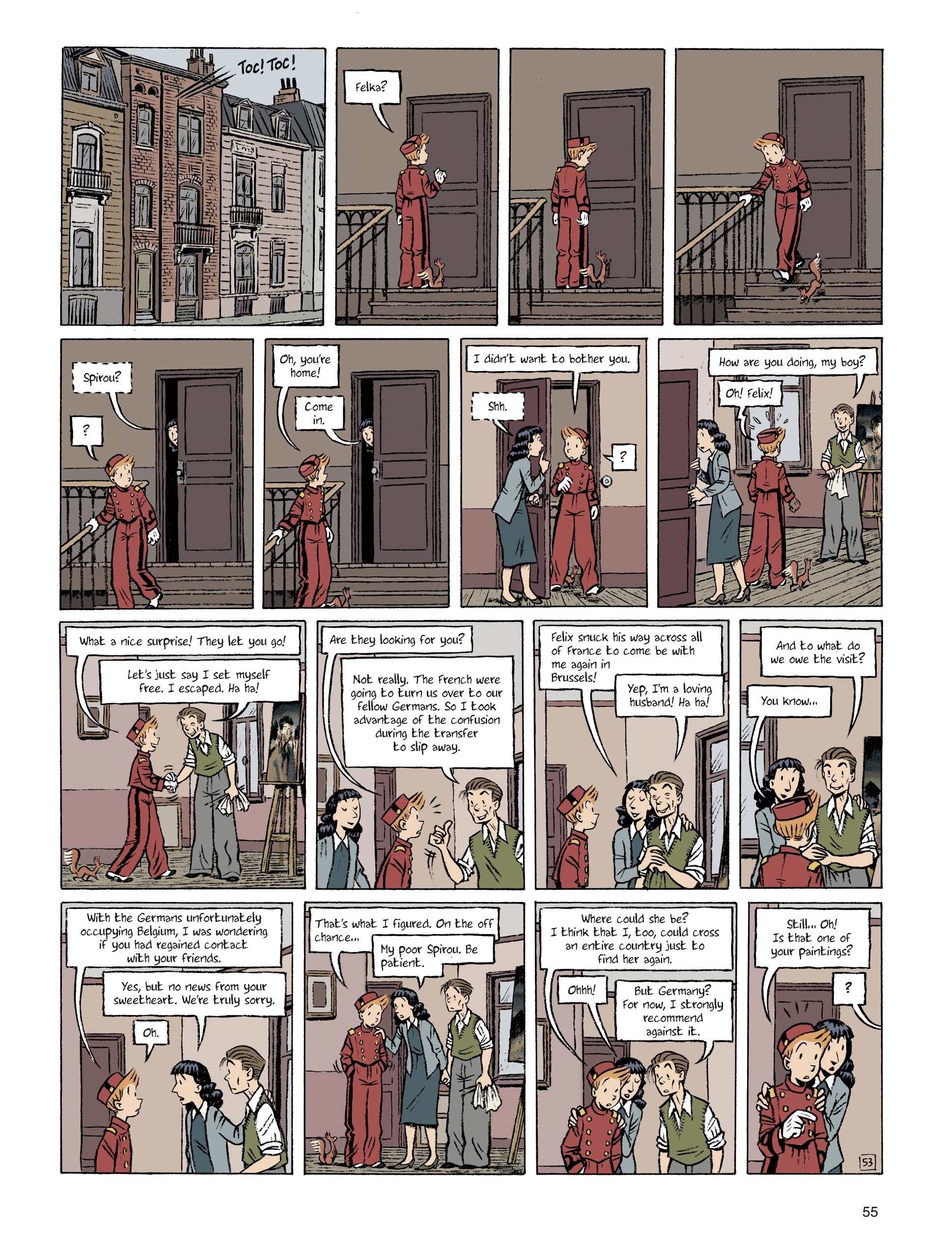 Read online Spirou: Hope Against All Odds comic -  Issue #1 - 55