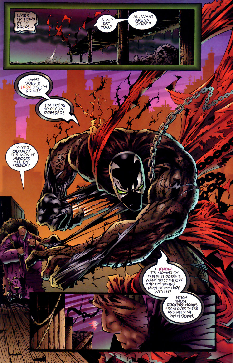 Read online Spawn: Blood Feud comic -  Issue #2 - 17