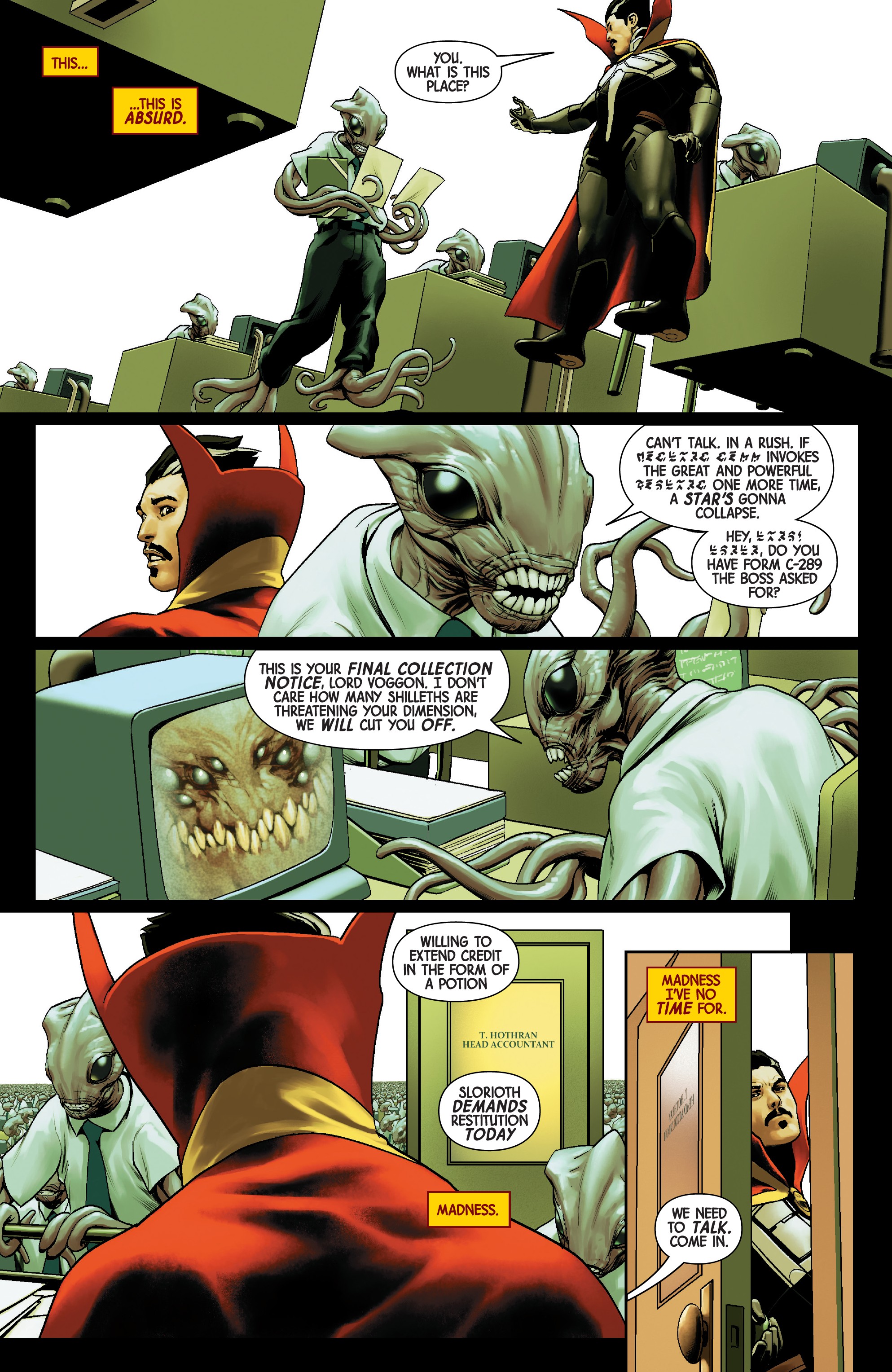 Read online Doctor Strange (2018) comic -  Issue #10 - 11