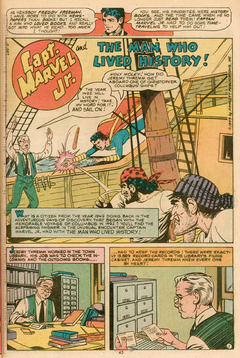 Read online Captain Marvel, Jr. comic -  Issue #83 - 2