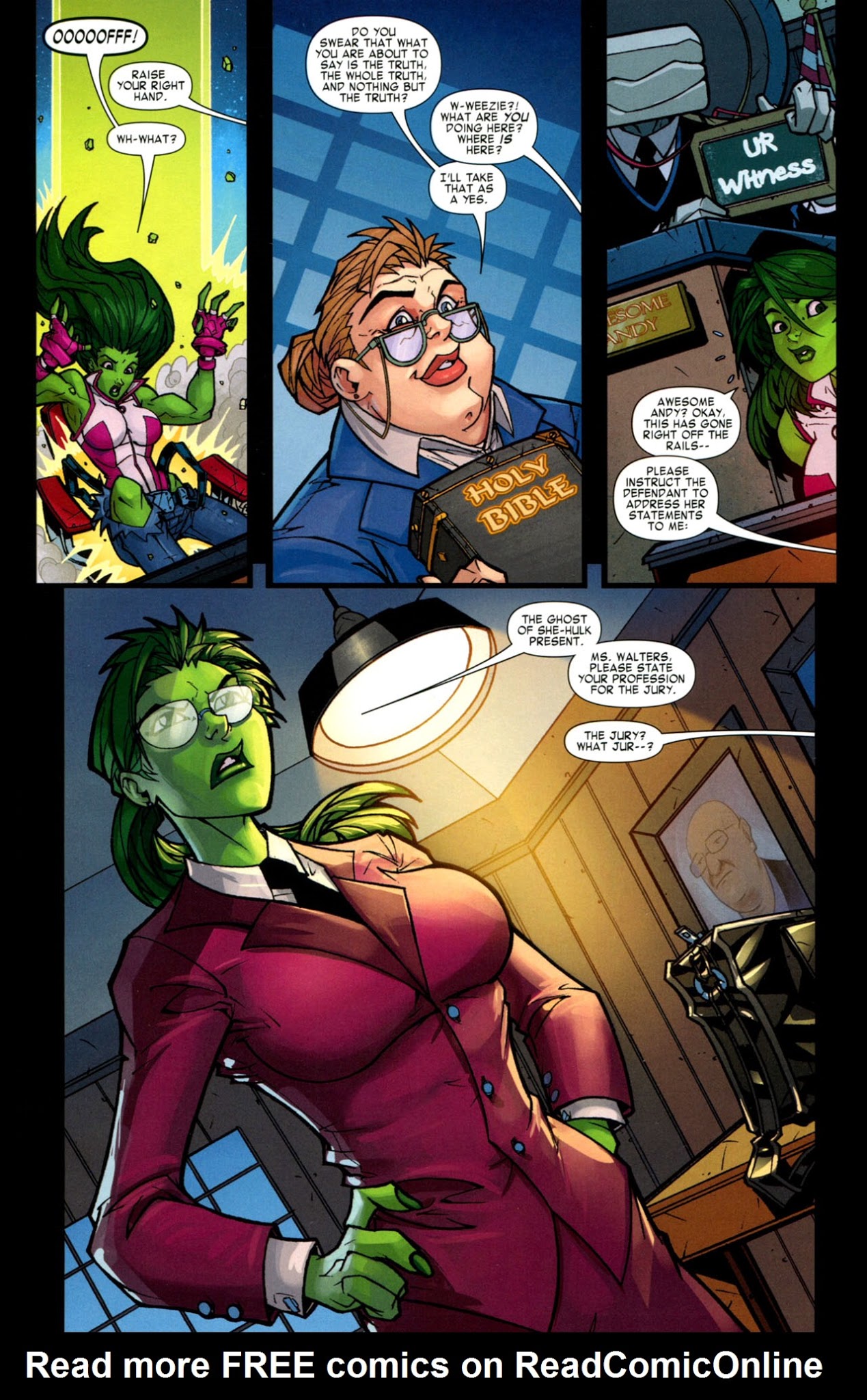 Read online She-Hulk Sensational comic -  Issue # Full - 13