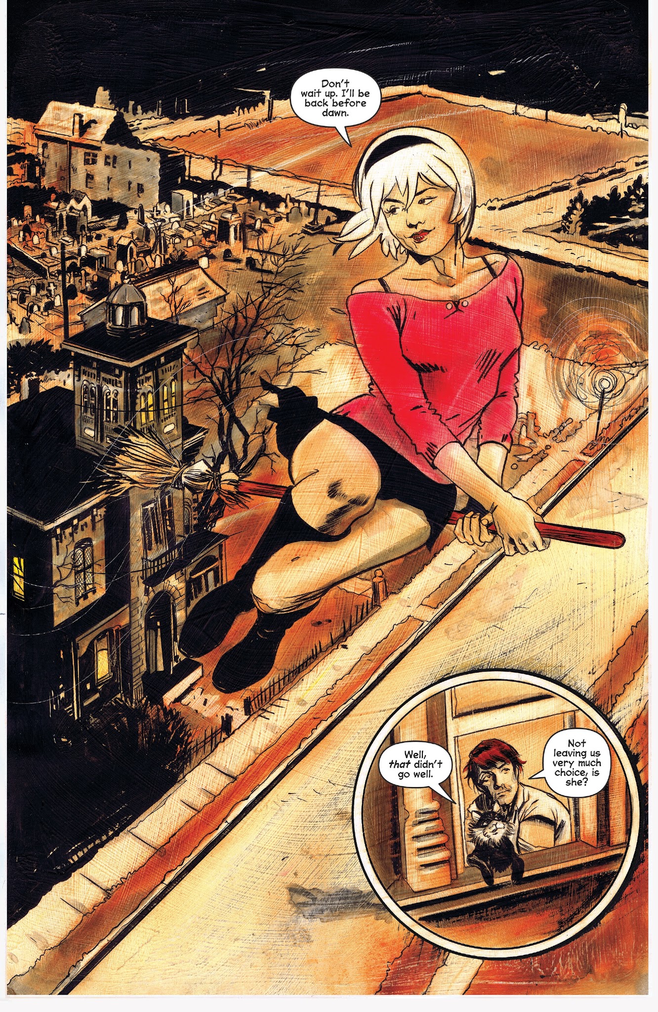 Read online Chilling Adventures of Sabrina comic -  Issue #8 - 8