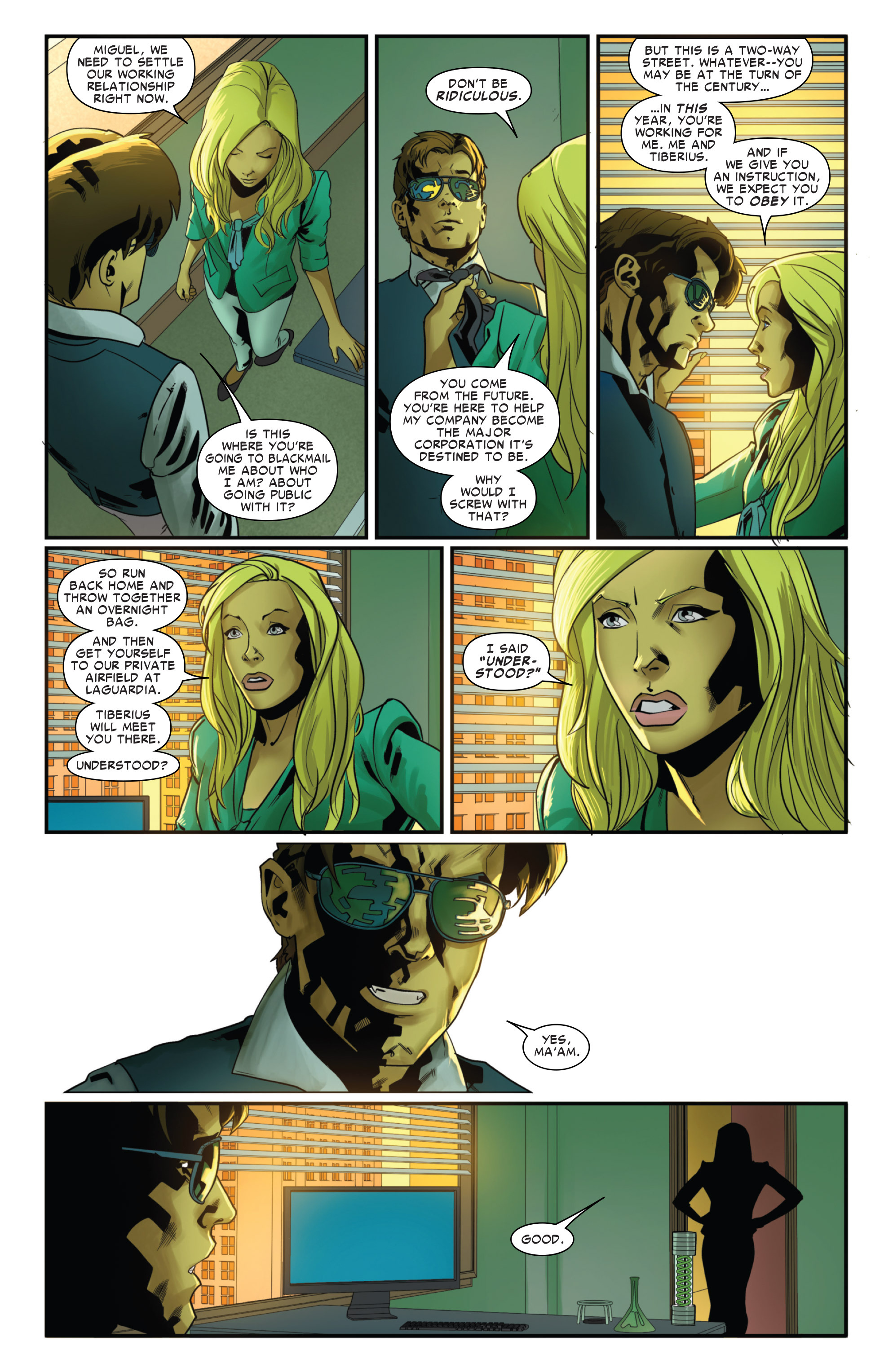 Read online Spider-Man 2099 (2014) comic -  Issue #3 - 4