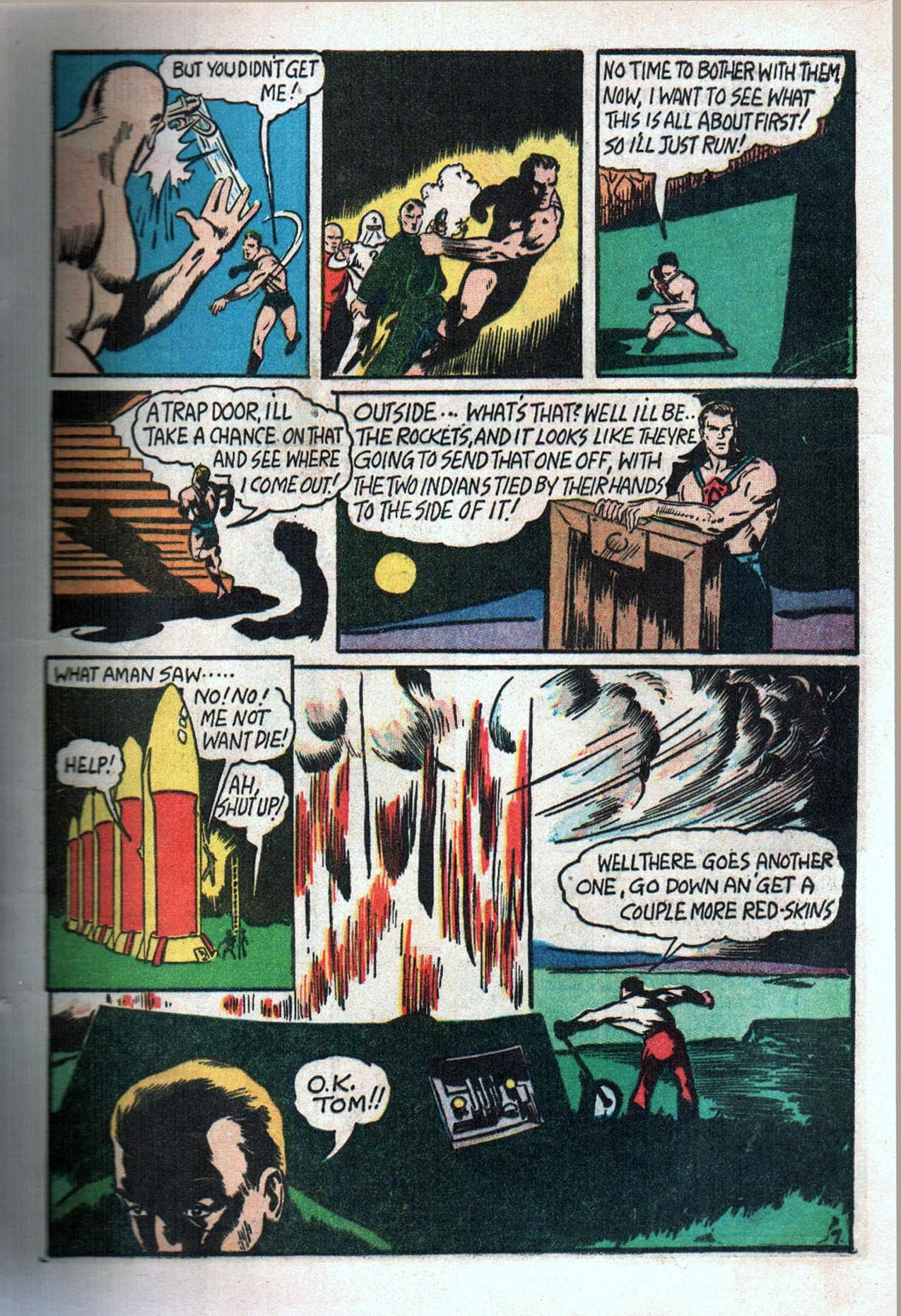 Read online Amazing Man Comics comic -  Issue #20 - 10