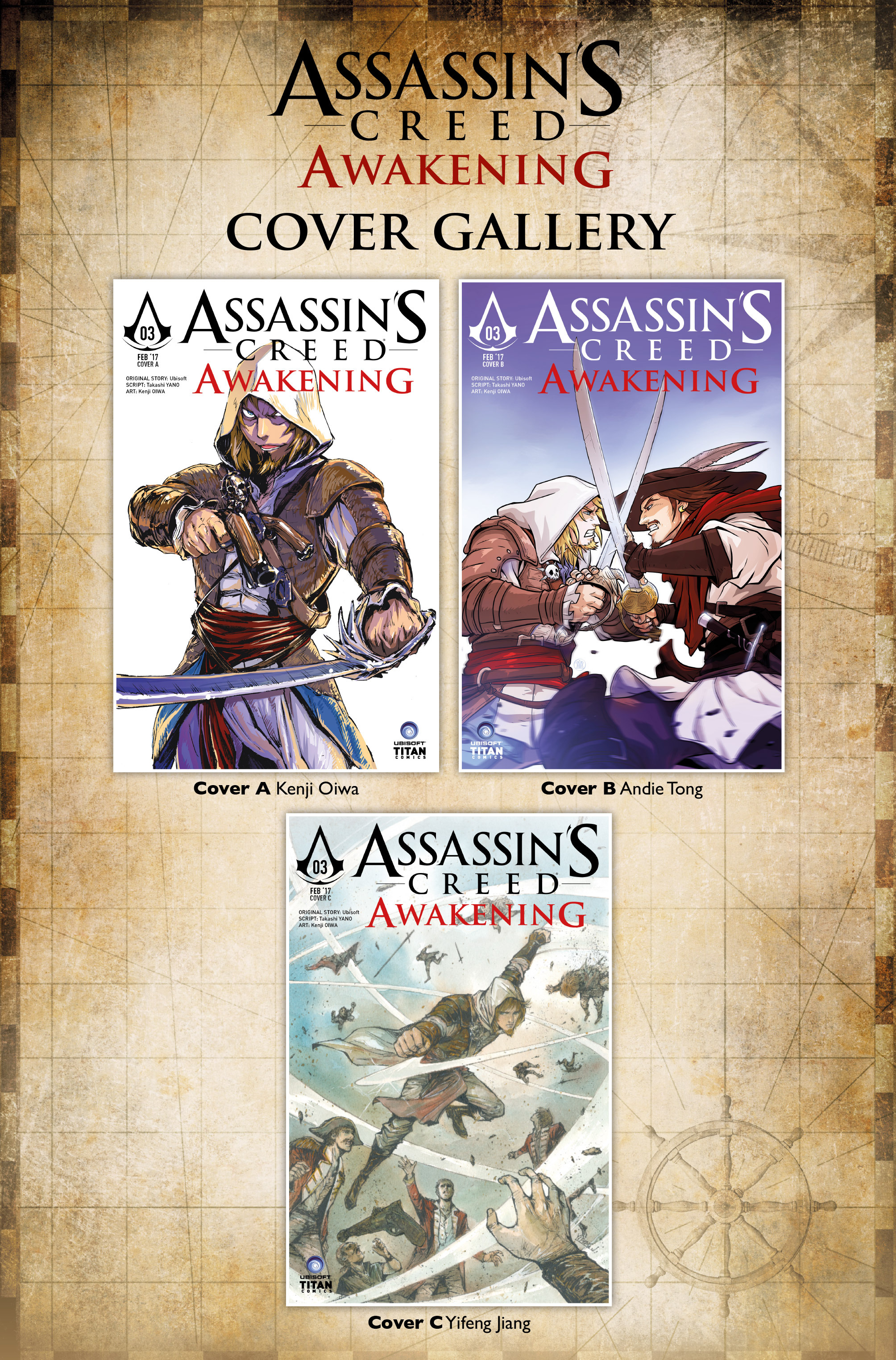 Read online Assassin's Creed: Awakening comic -  Issue #3 - 34