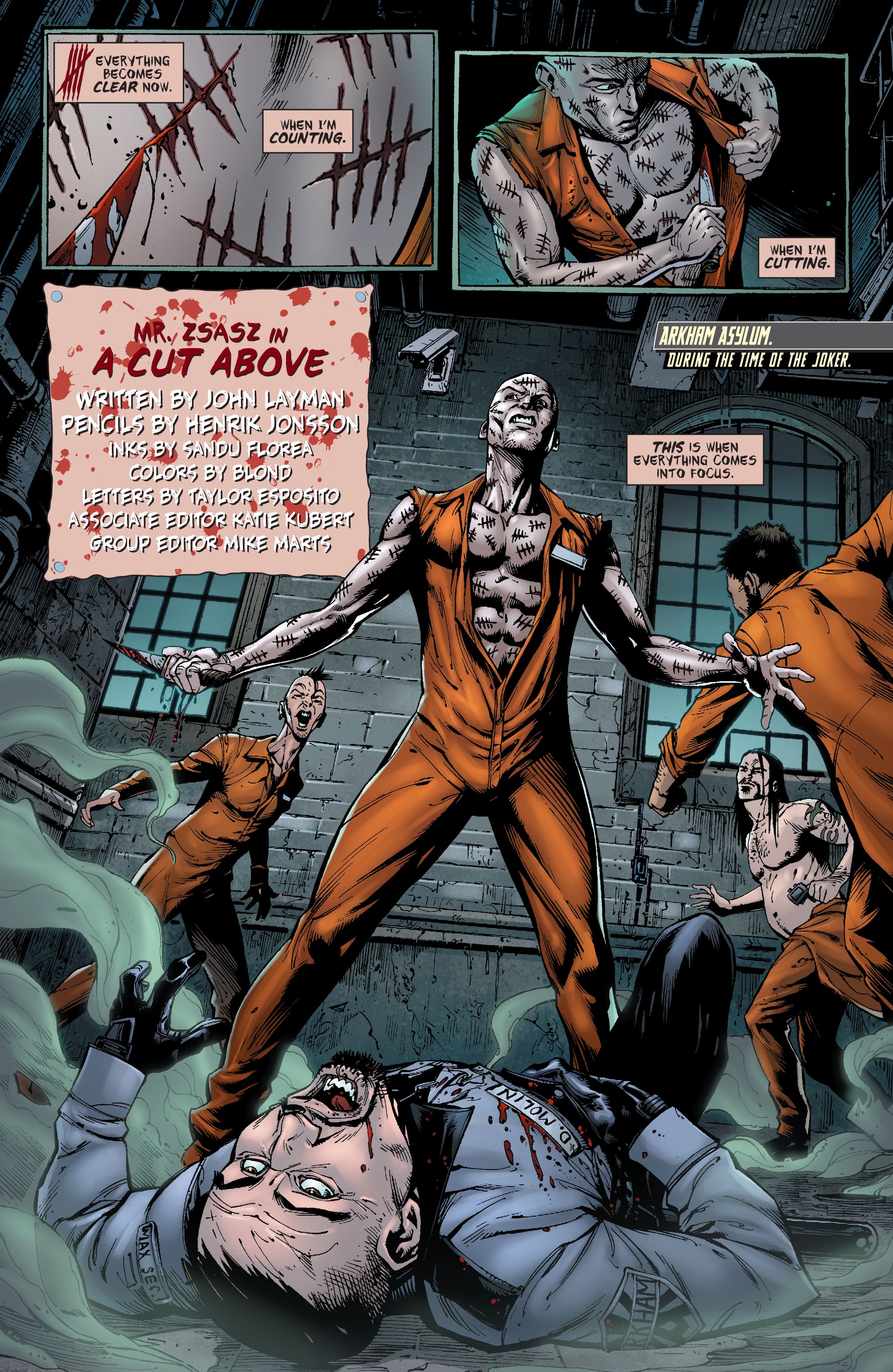 Read online Batman Arkham: Victor Zsasz comic -  Issue # TPB (Part 3) - 30