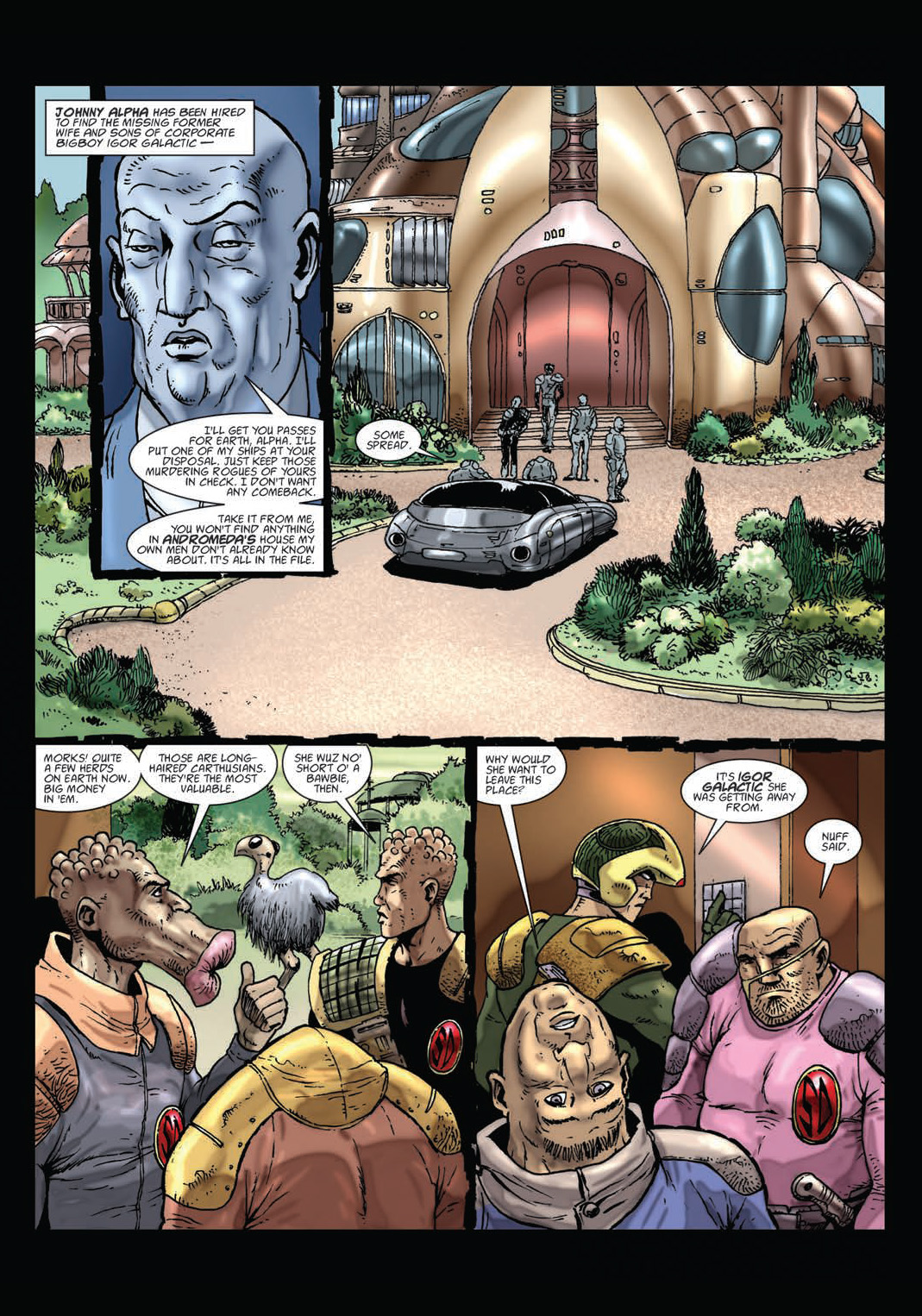 Read online Strontium Dog: Blood Moon comic -  Issue # TPB (Part 2) - 5