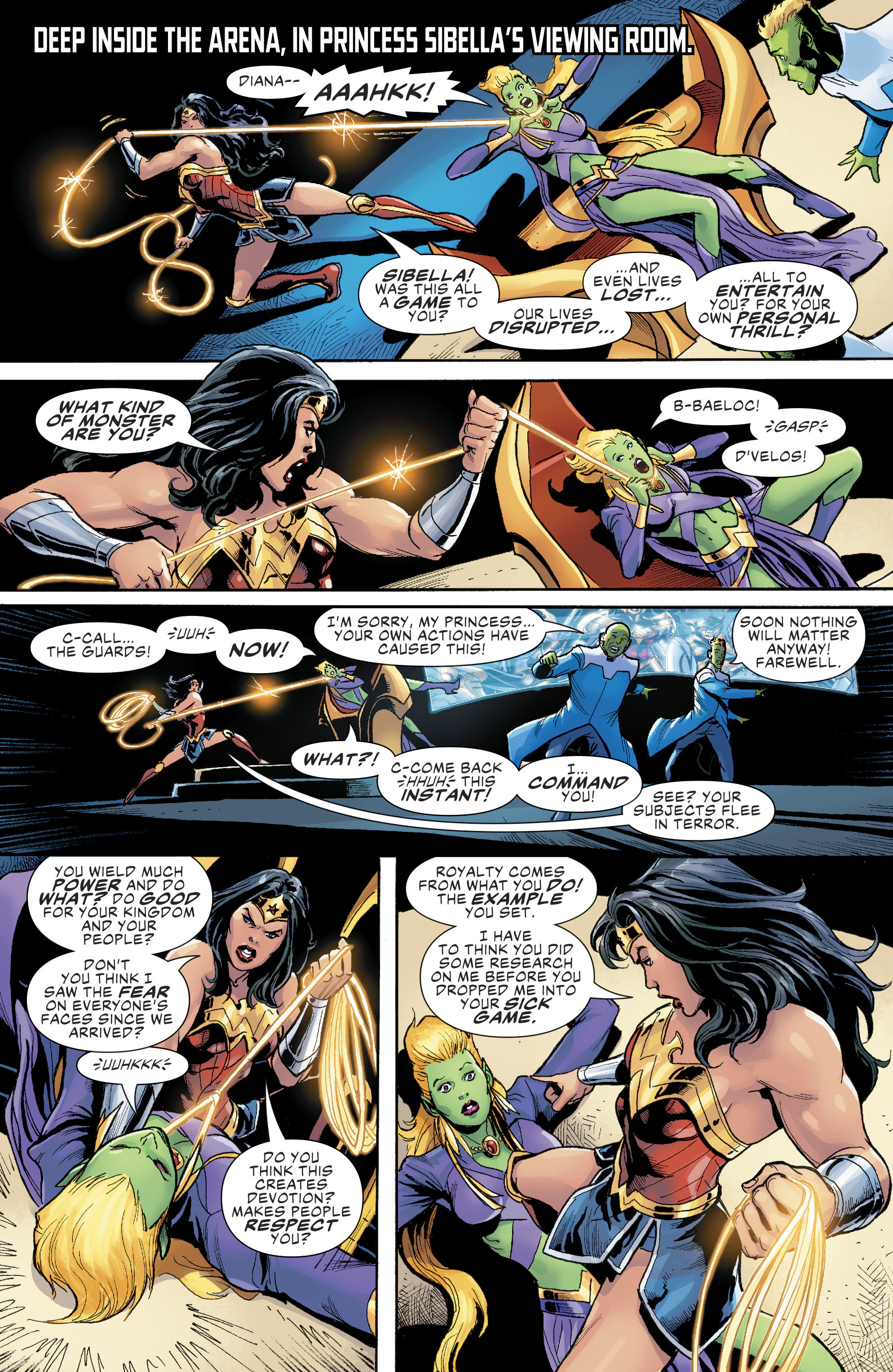 Read online Wonder Woman: Come Back To Me comic -  Issue #6 - 5