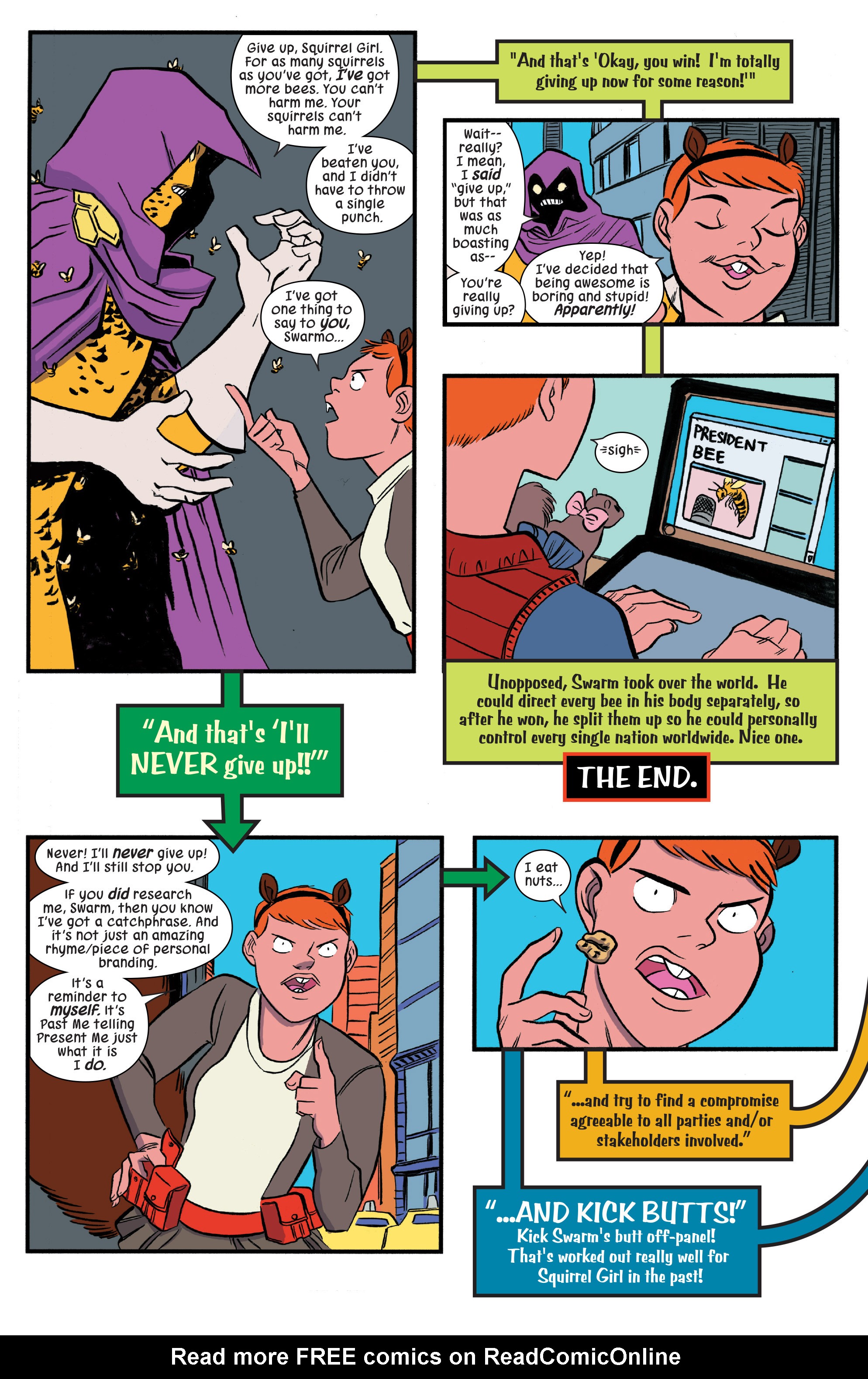 Read online The Unbeatable Squirrel Girl II comic -  Issue #7 - 9