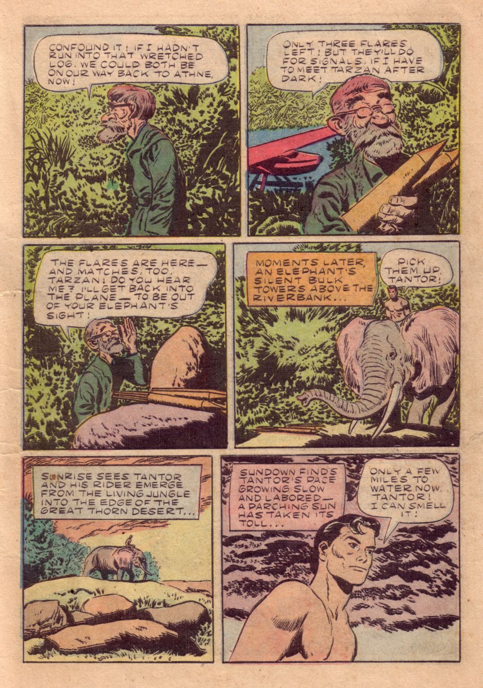 Read online Tarzan (1948) comic -  Issue #40 - 15