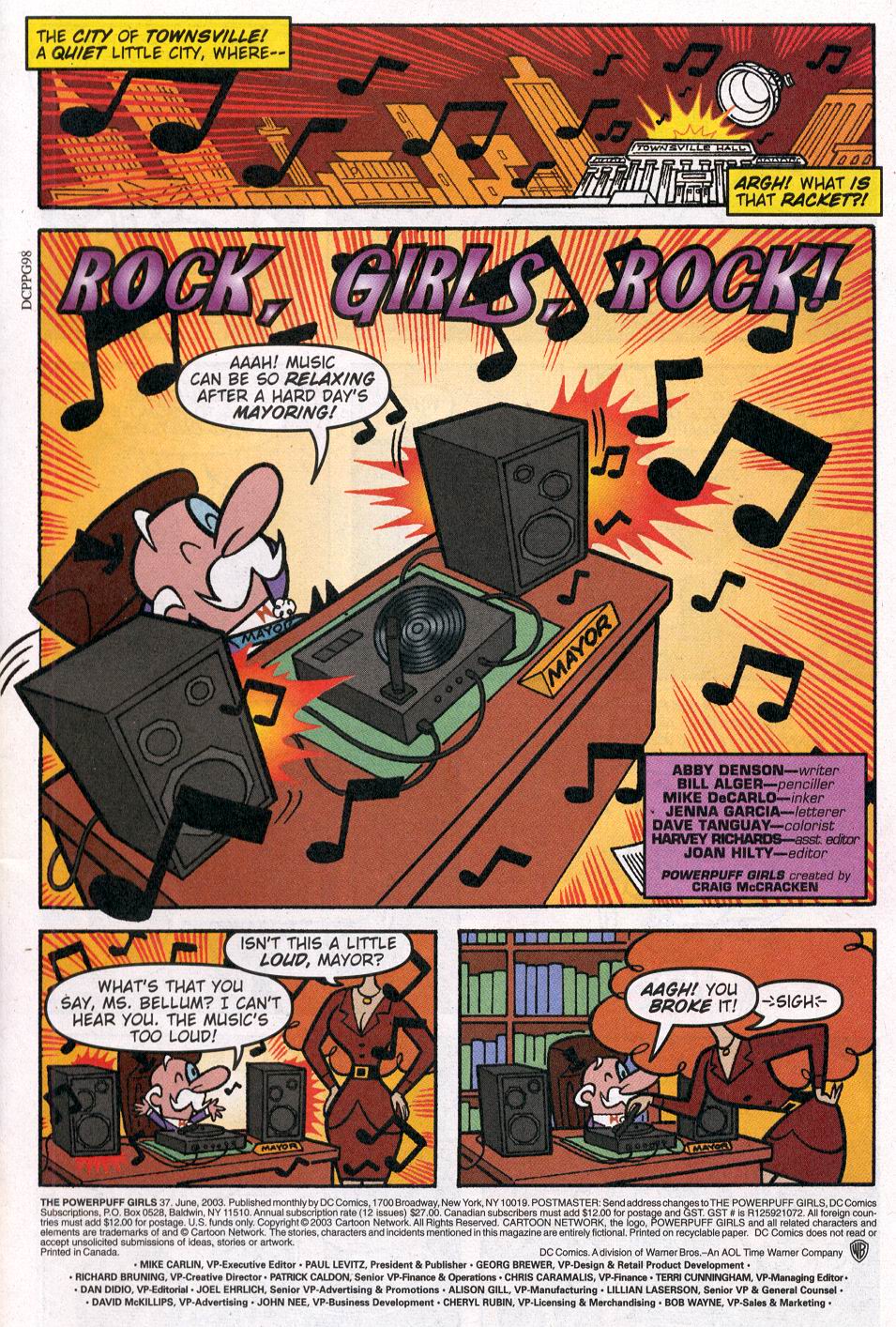 Read online The Powerpuff Girls comic -  Issue #37 - 2