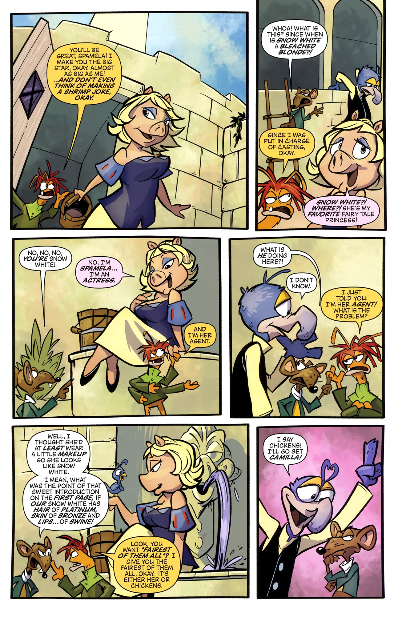 Read online Muppet Snow White comic -  Issue #1 - 9