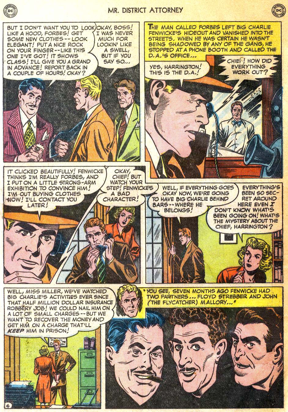 Read online Mr. District Attorney comic -  Issue #21 - 6