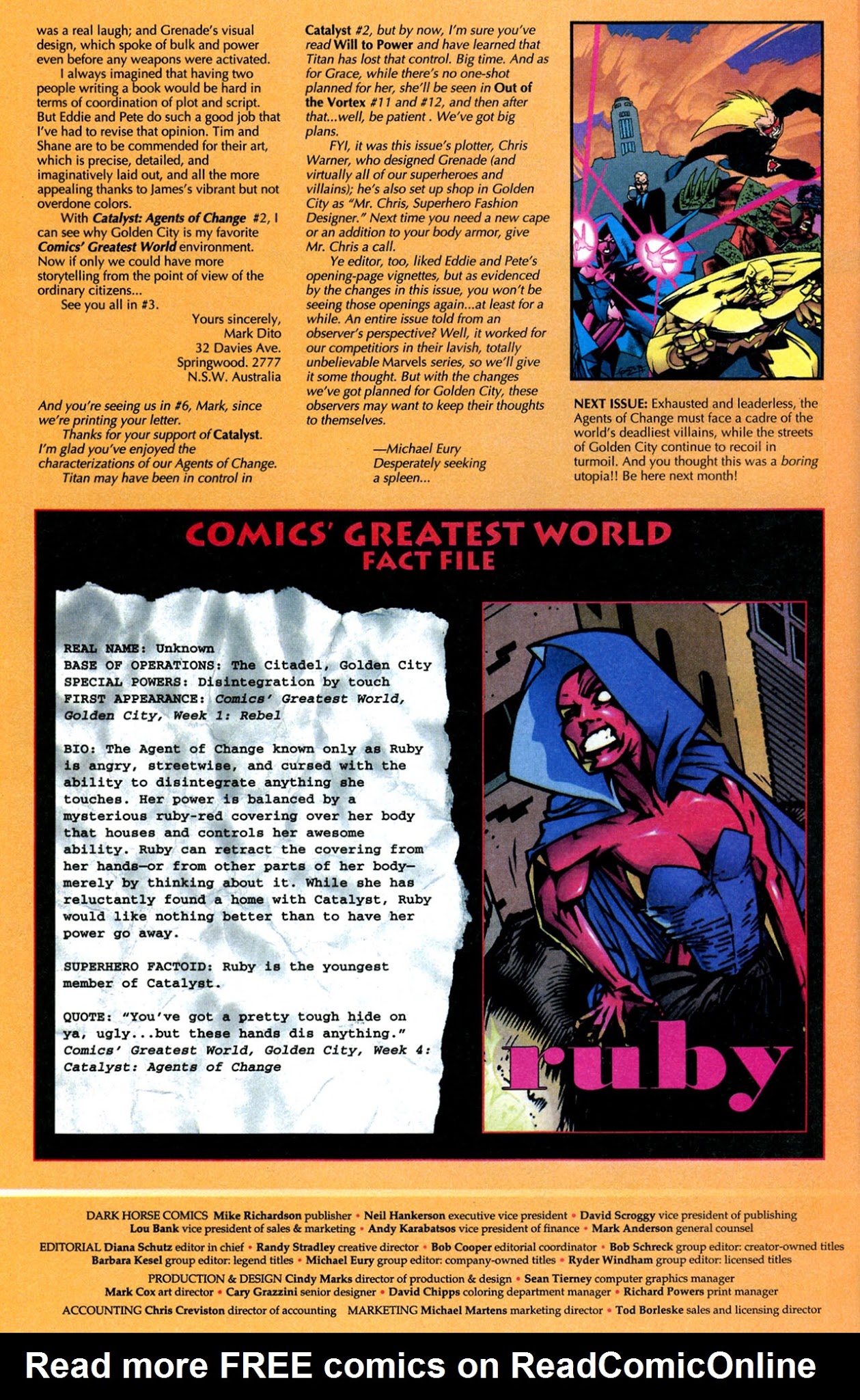 Read online Catalyst: Agents of Change comic -  Issue #6 - 25